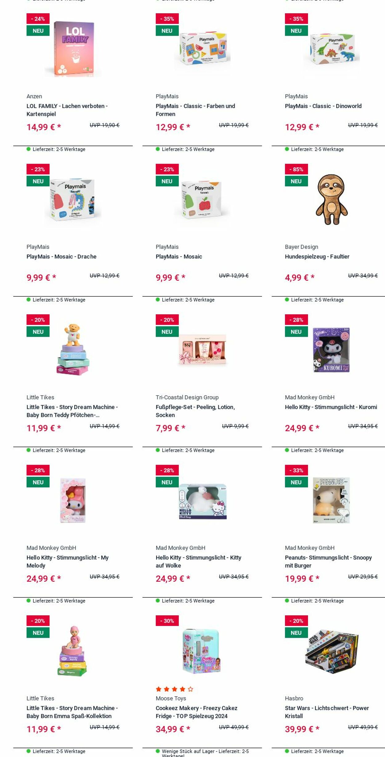 Prospekt Rofu Kinderland 17.11.2025 - 26.11.2025