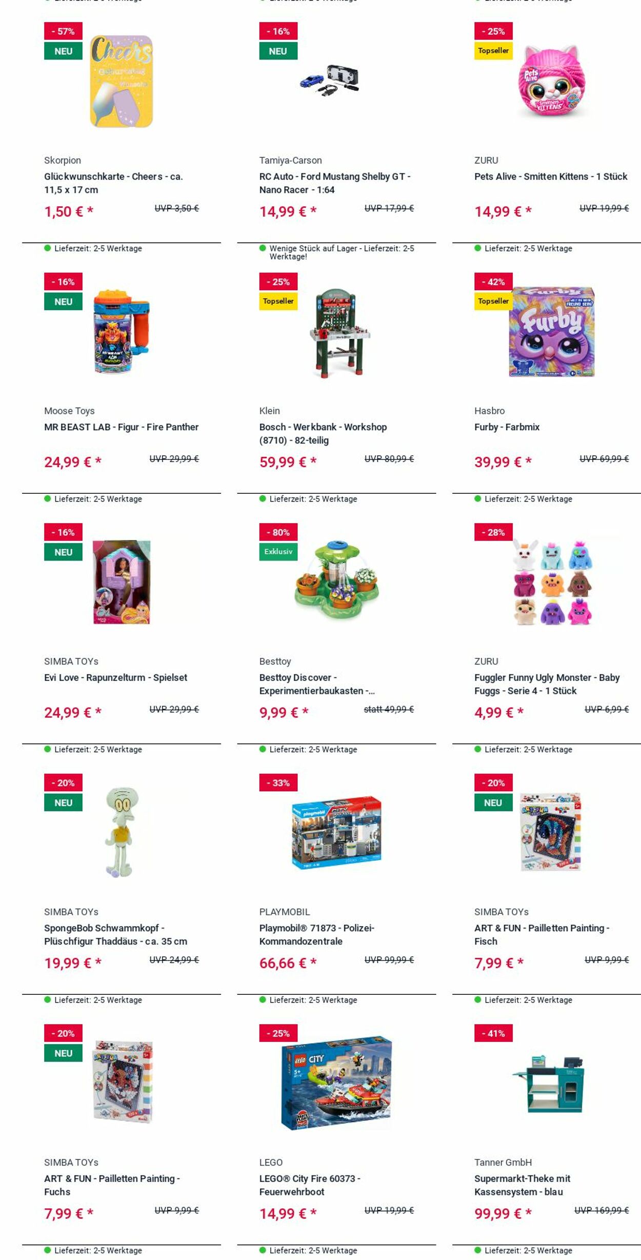 Prospekt Rofu Kinderland 17.11.2025 - 26.11.2025