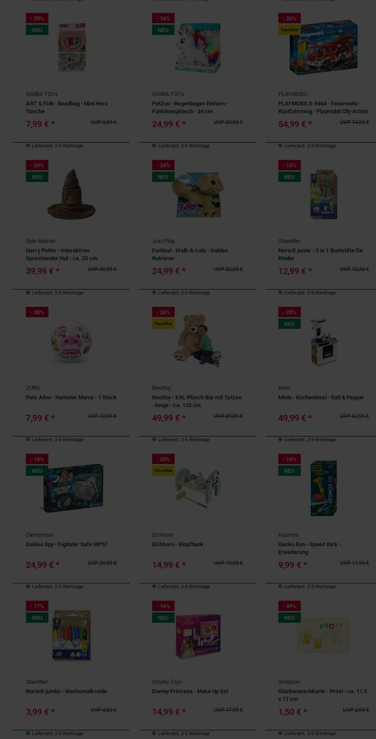 Prospekt Rofu Kinderland 17.11.2025 - 26.11.2025