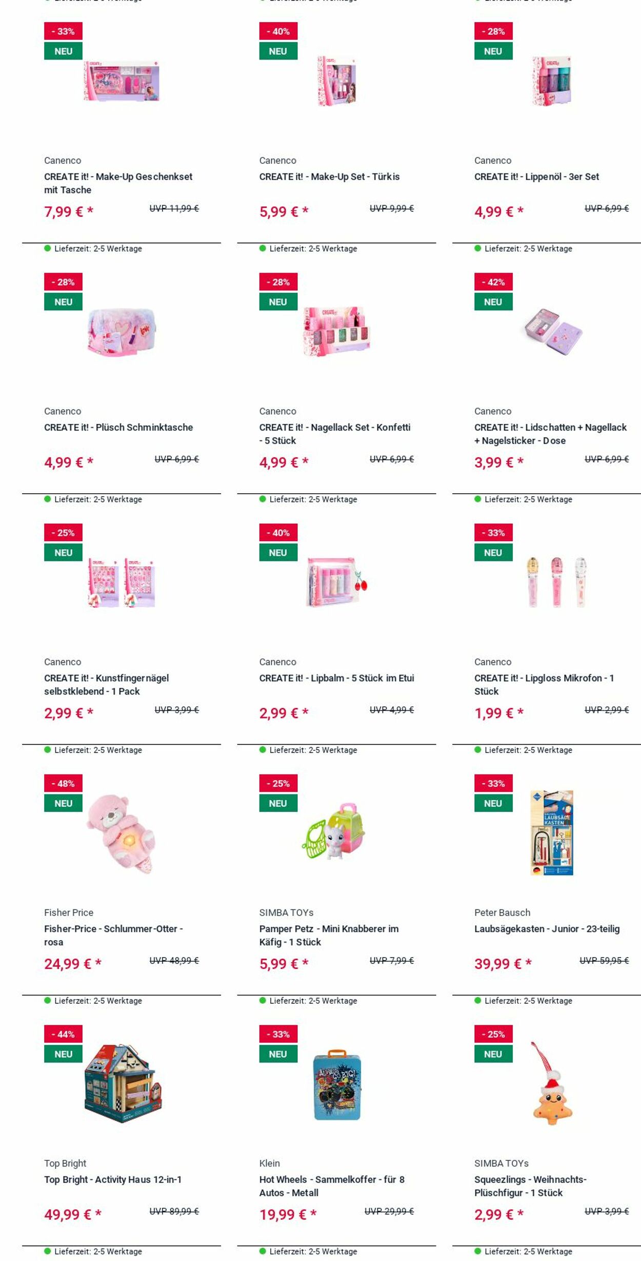 Prospekt Rofu Kinderland 17.11.2025 - 26.11.2025