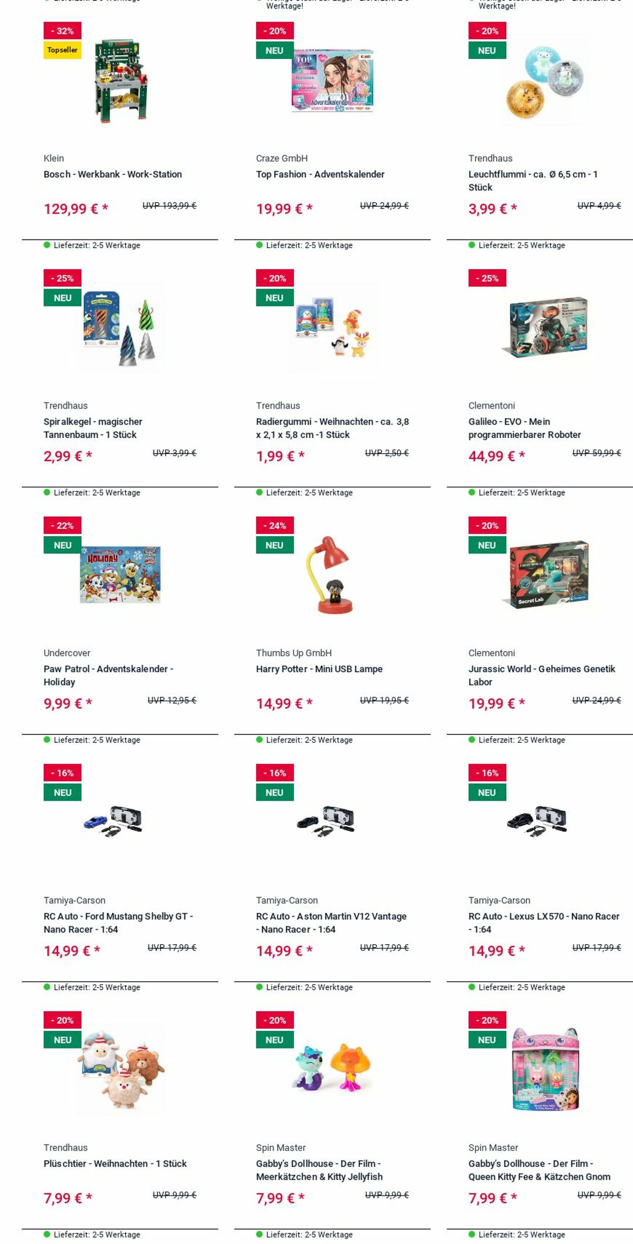 Prospekt Rofu Kinderland 13.10.2025 - 22.10.2025