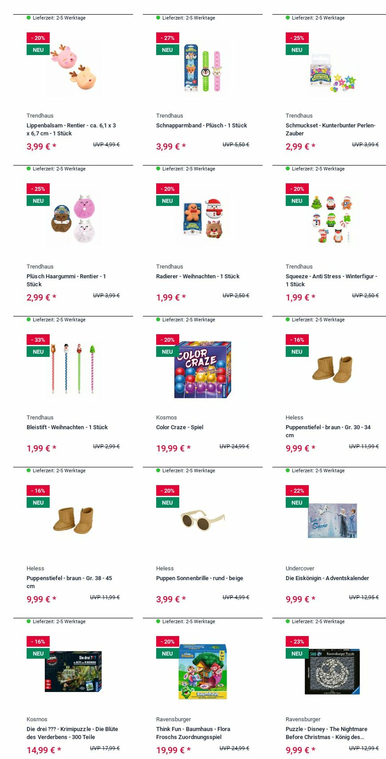 Prospekt Rofu Kinderland 13.10.2025 - 22.10.2025