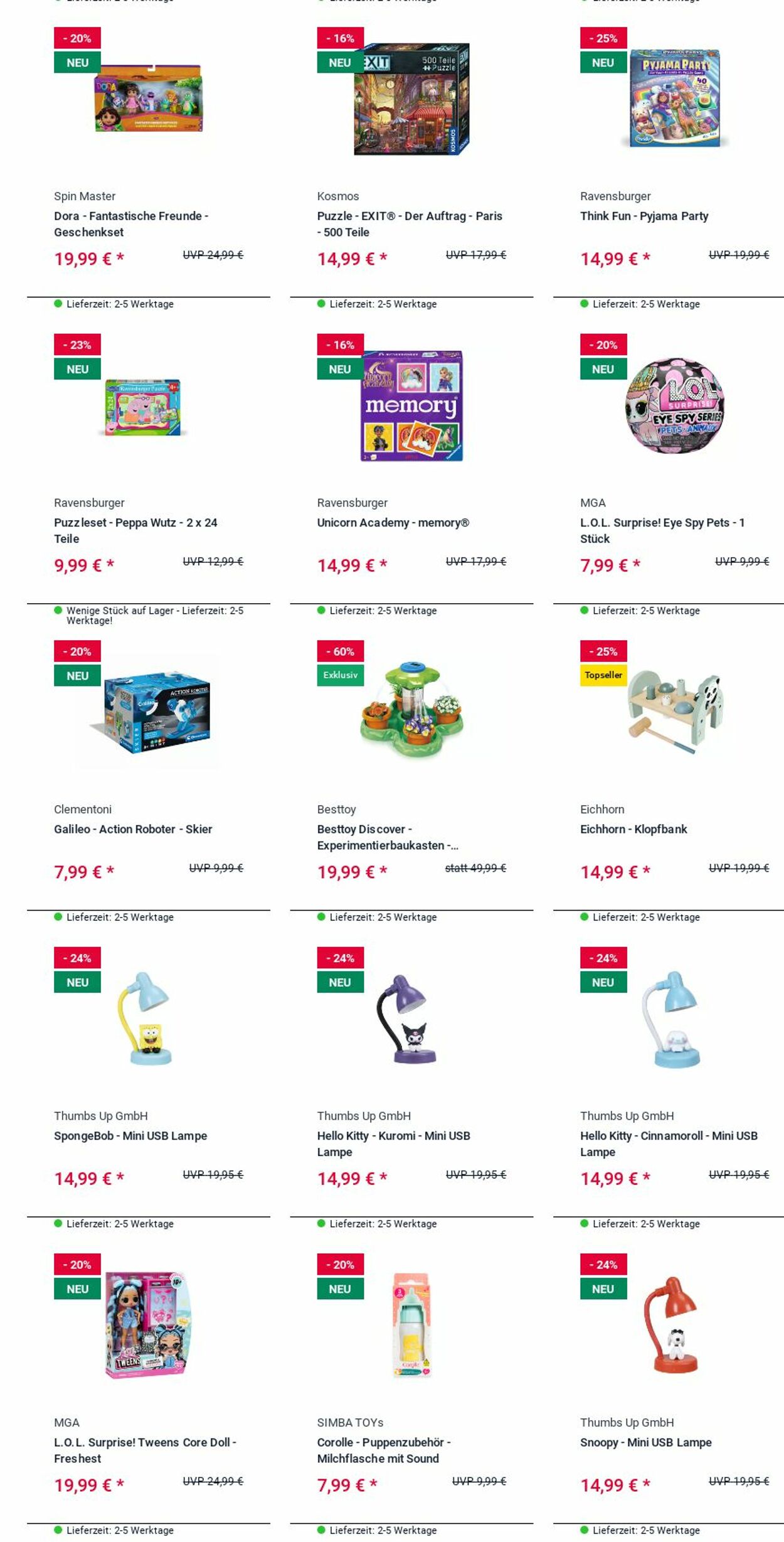 Prospekt Rofu Kinderland 13.10.2025 - 22.10.2025
