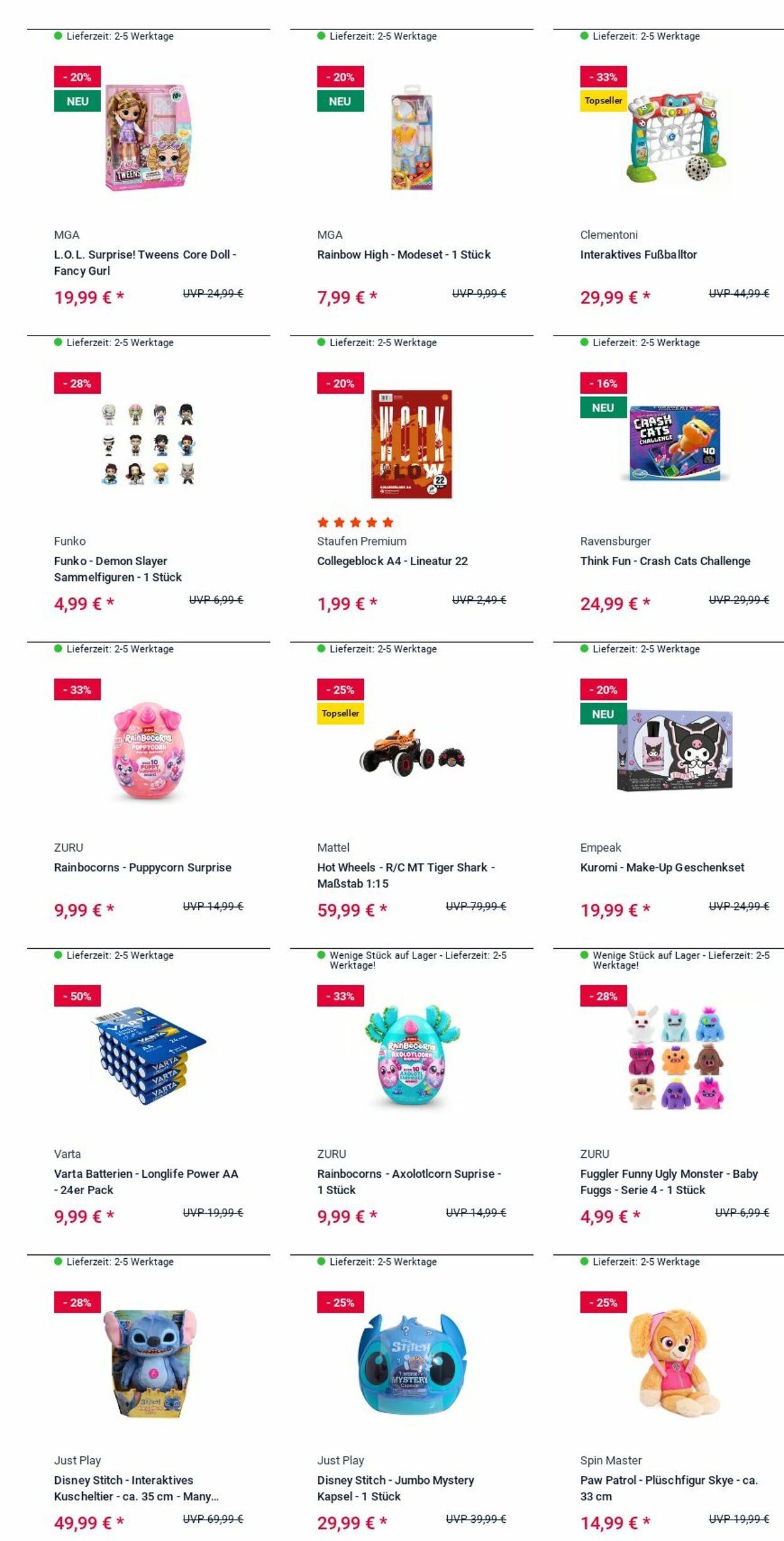 Prospekt Rofu Kinderland 13.10.2025 - 22.10.2025