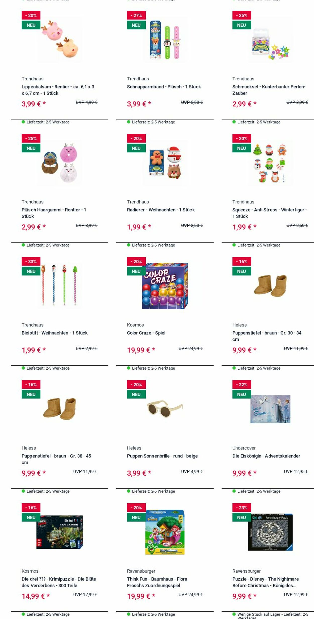 Prospekt Rofu Kinderland 13.10.2025 - 22.10.2025