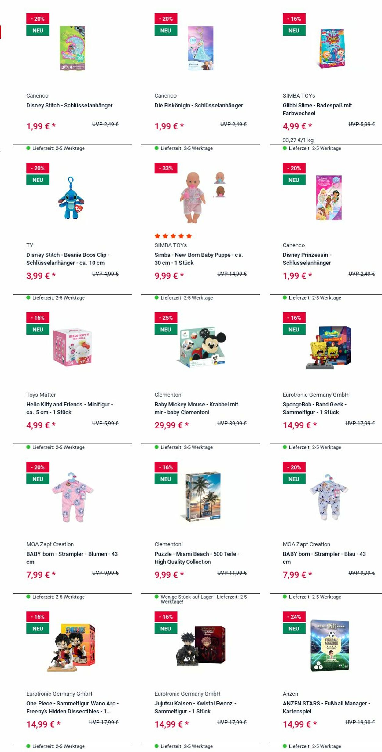 Prospekt Rofu Kinderland 13.10.2025 - 22.10.2025