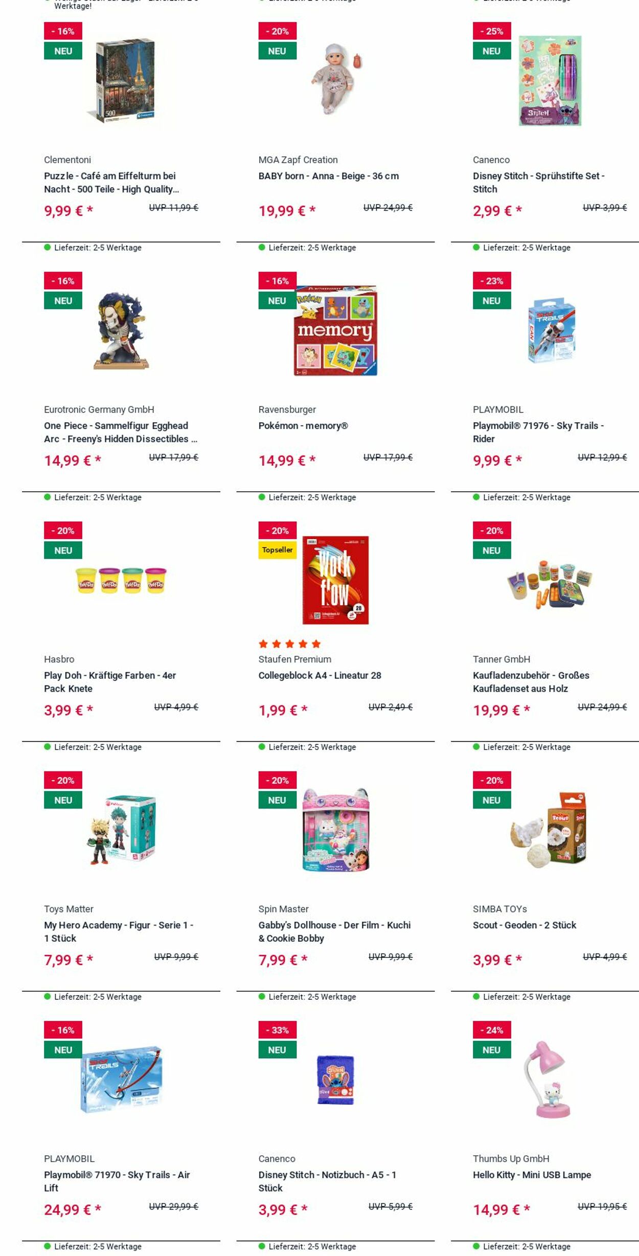 Prospekt Rofu Kinderland 13.10.2025 - 22.10.2025