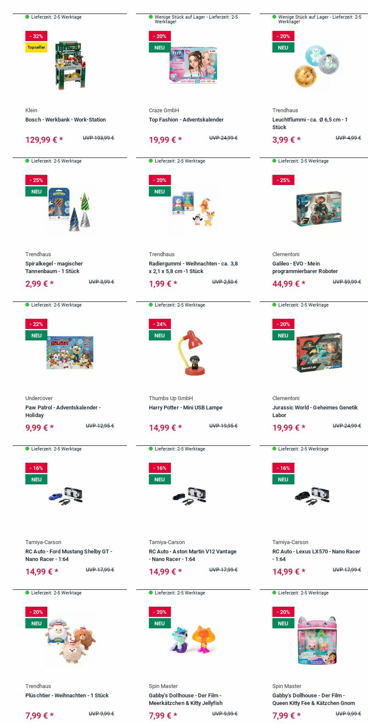 Prospekt Rofu Kinderland 13.10.2025 - 22.10.2025