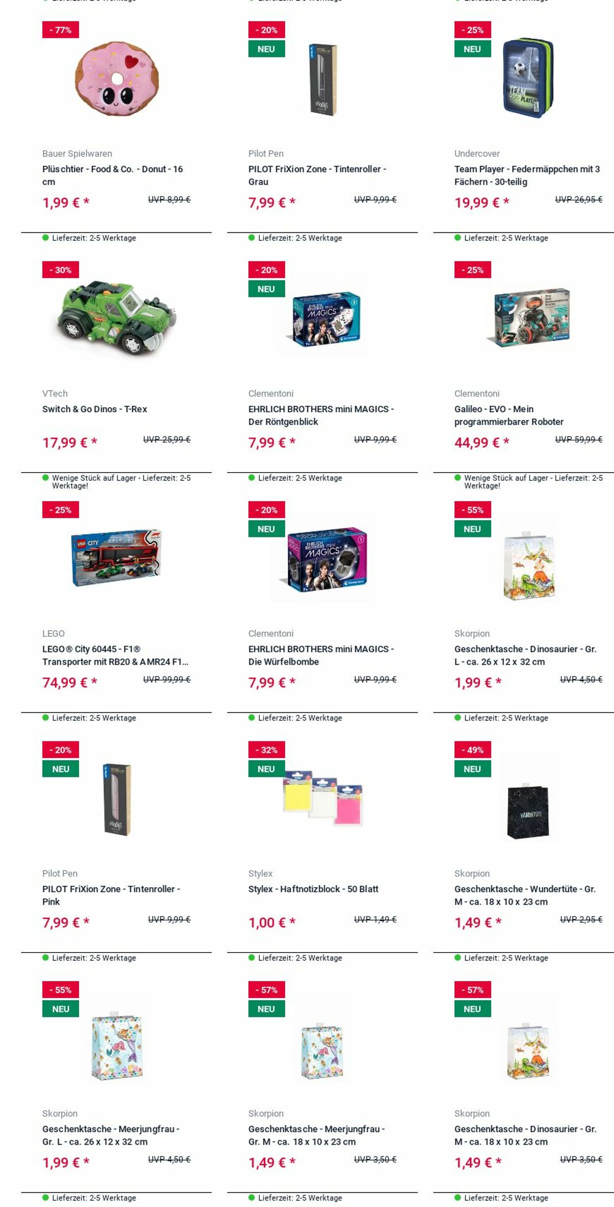 Prospekt Rofu Kinderland 30.06.2025 - 09.07.2025