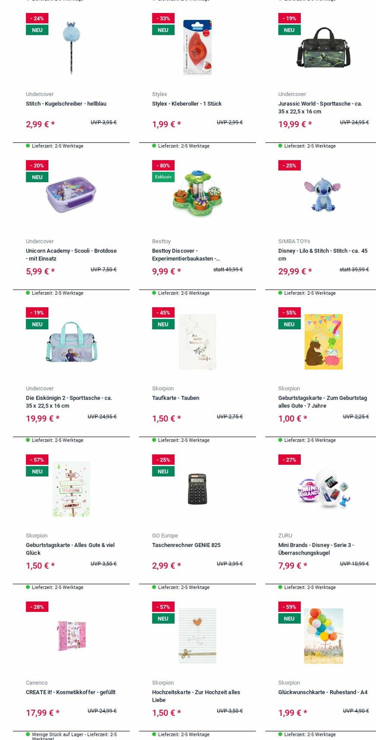 Prospekt Rofu Kinderland 30.06.2025 - 09.07.2025