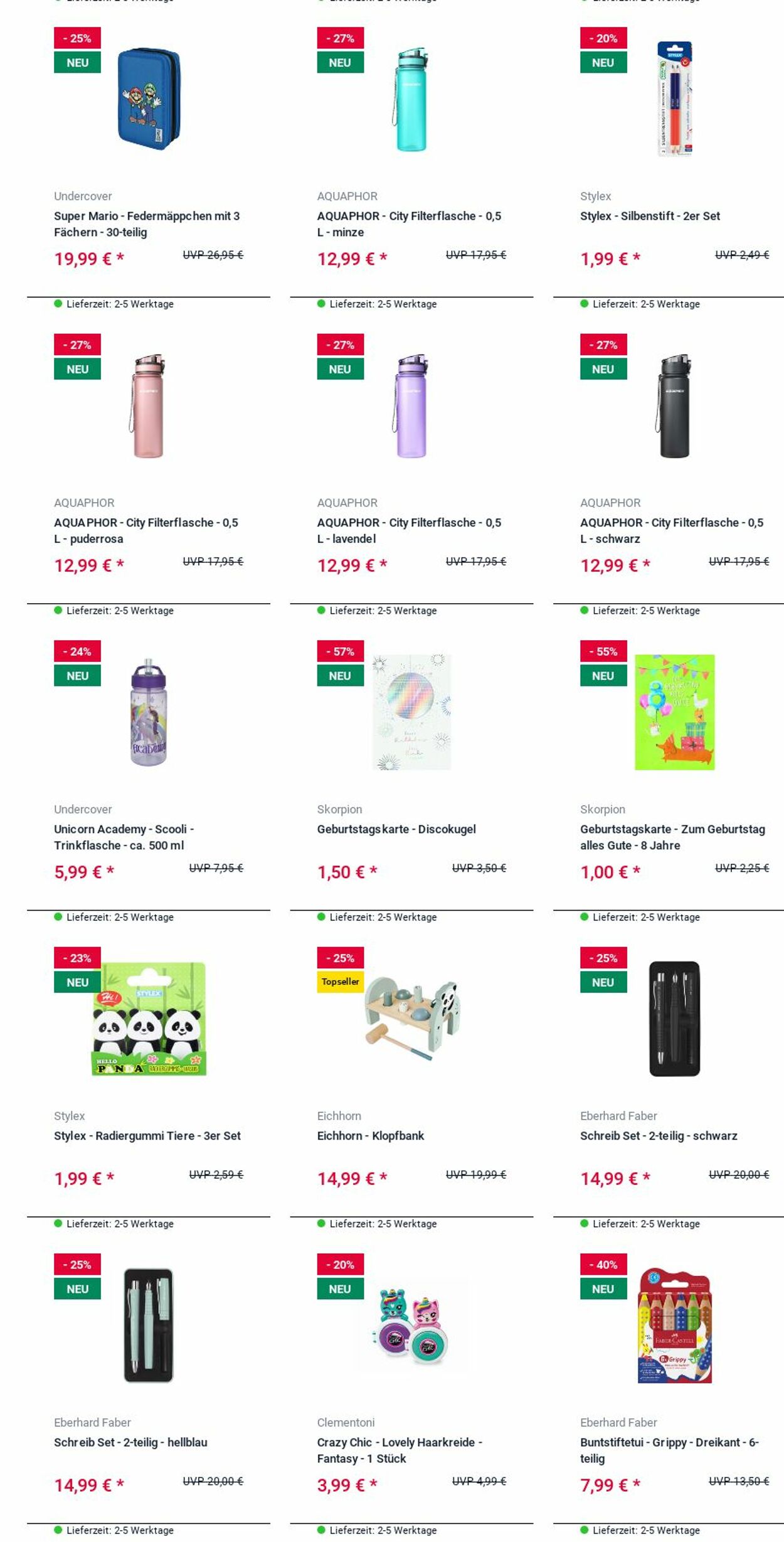 Prospekt Rofu Kinderland 30.06.2025 - 09.07.2025