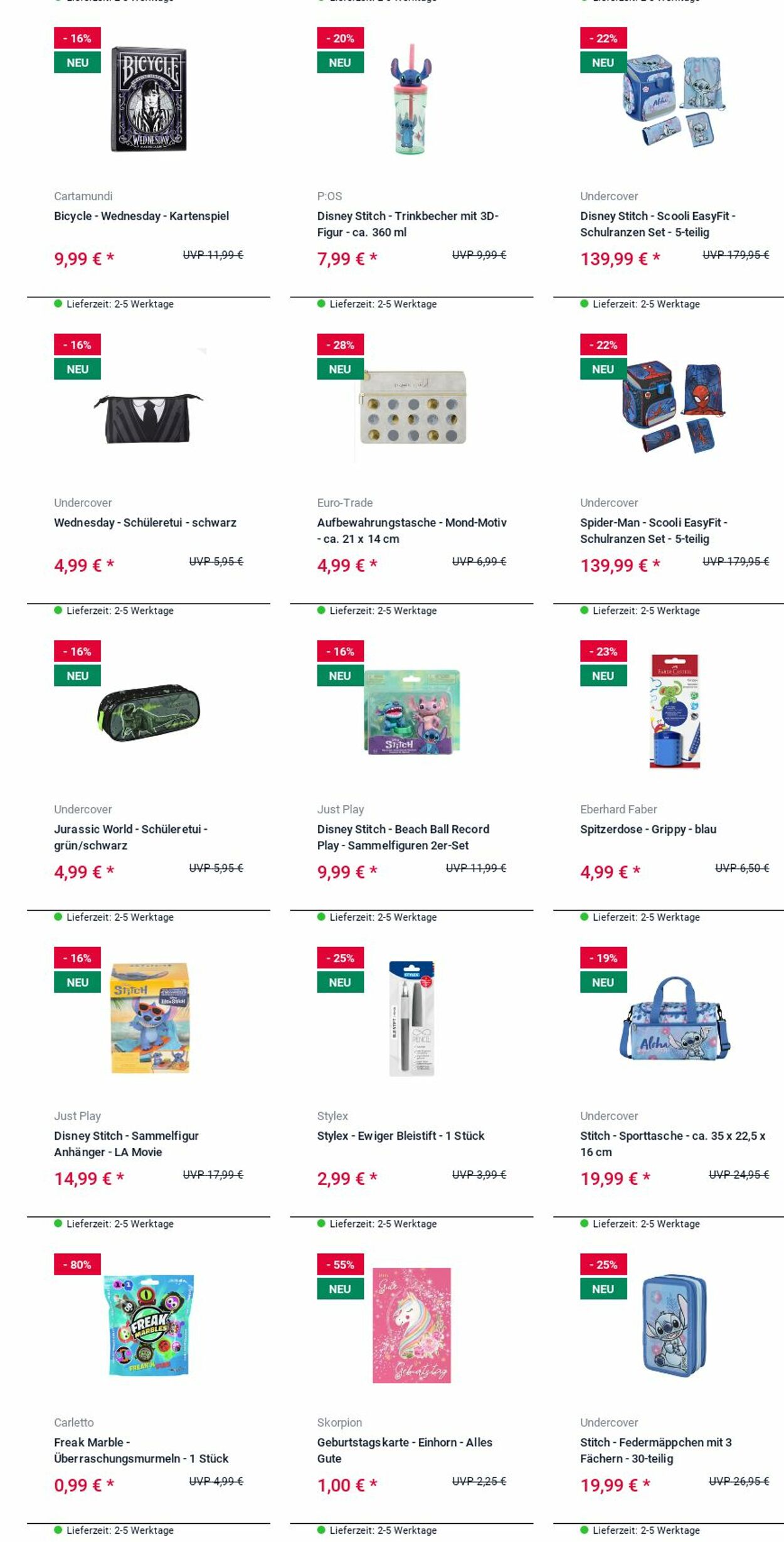 Prospekt Rofu Kinderland 30.06.2025 - 09.07.2025