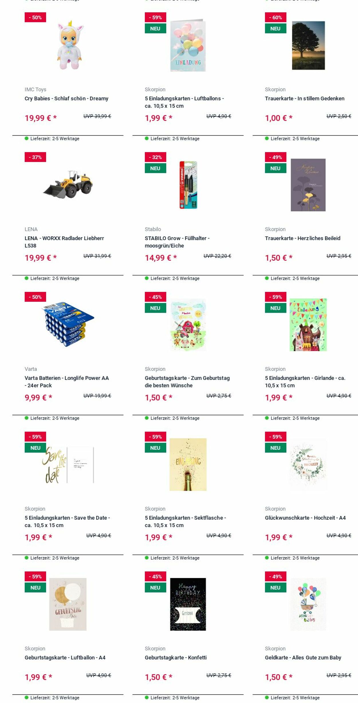 Prospekt Rofu Kinderland 30.06.2025 - 09.07.2025