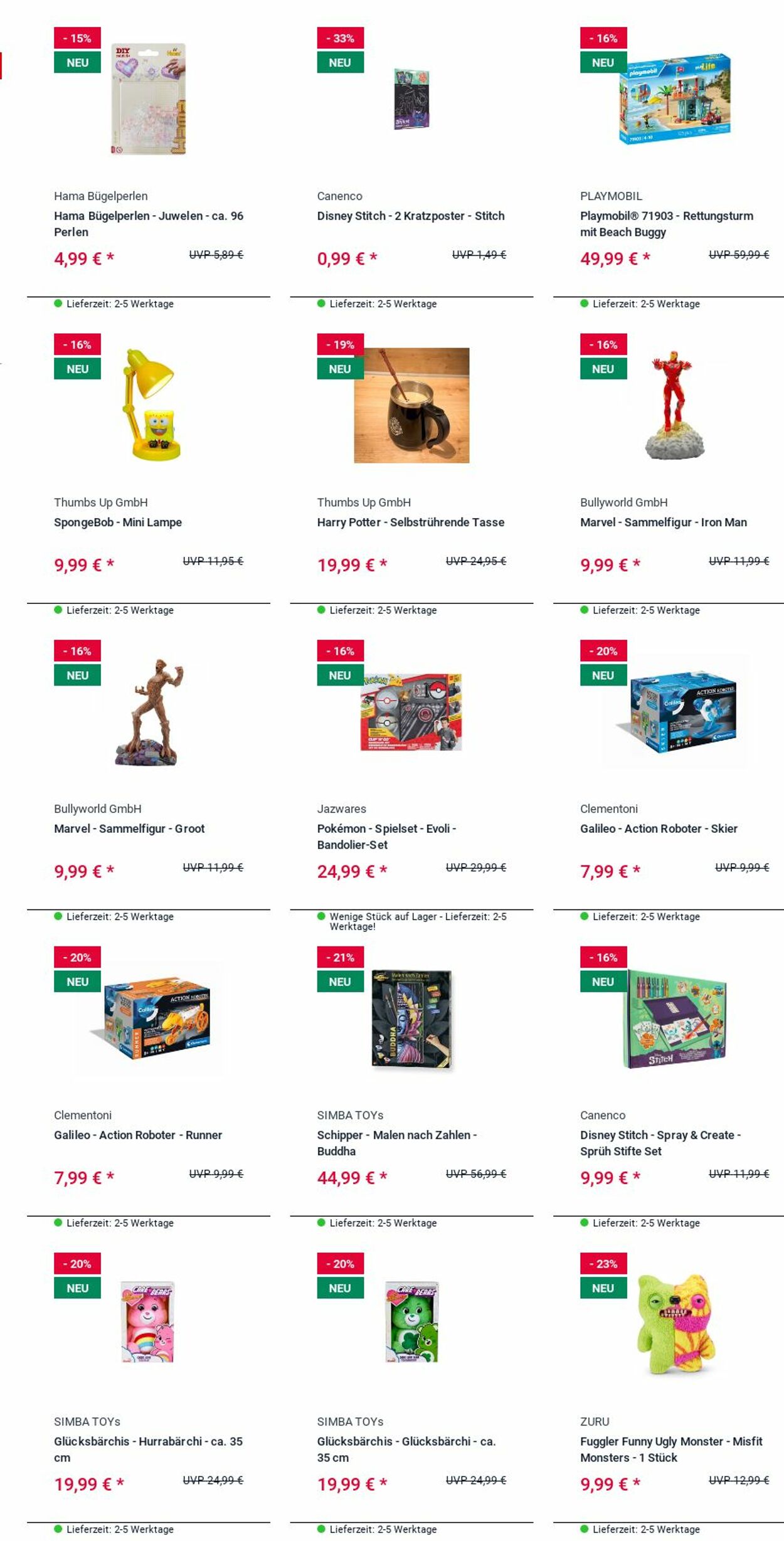 Prospekt Rofu Kinderland 18.08.2025 - 27.08.2025