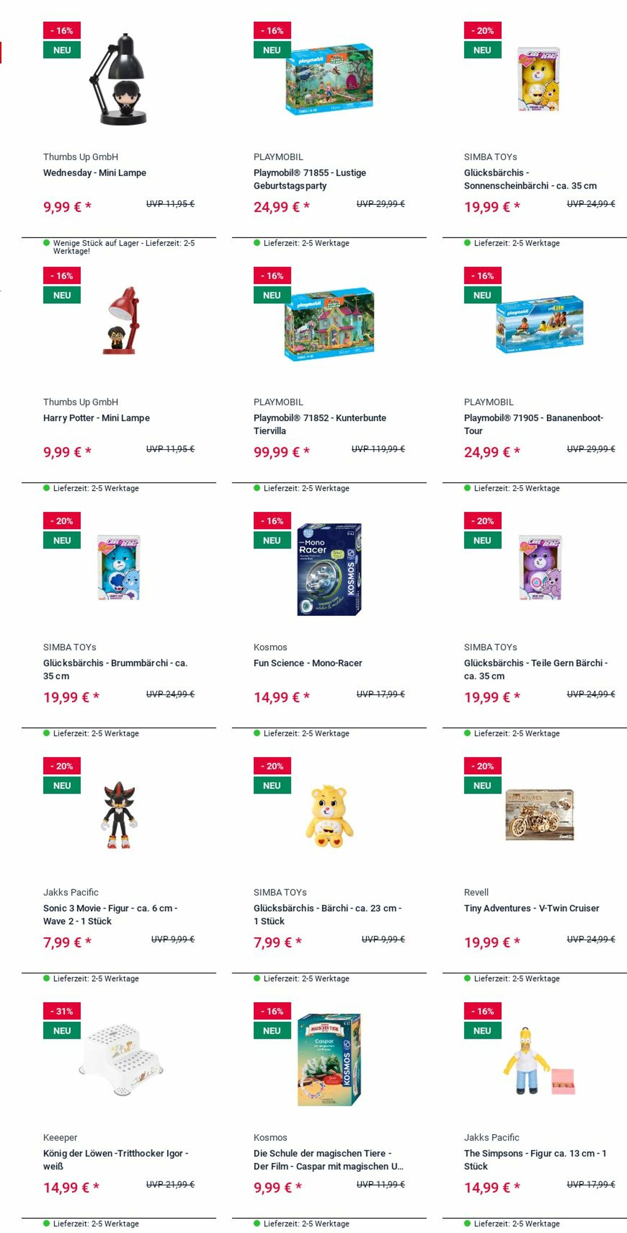 Prospekt Rofu Kinderland 18.08.2025 - 27.08.2025
