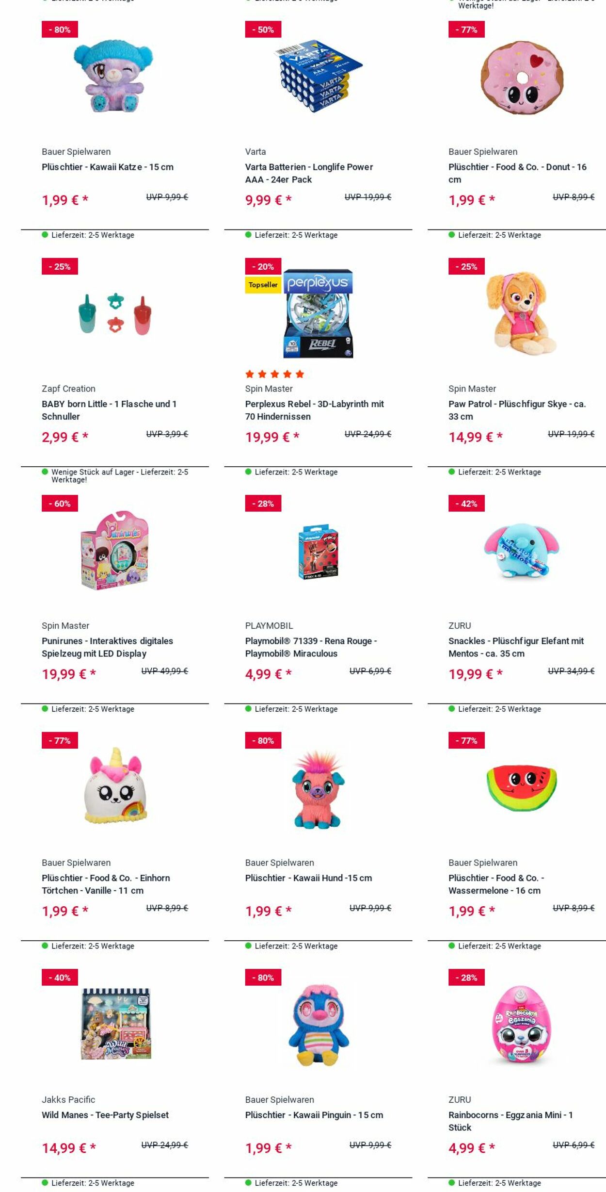 Prospekt Rofu Kinderland 18.08.2025 - 27.08.2025