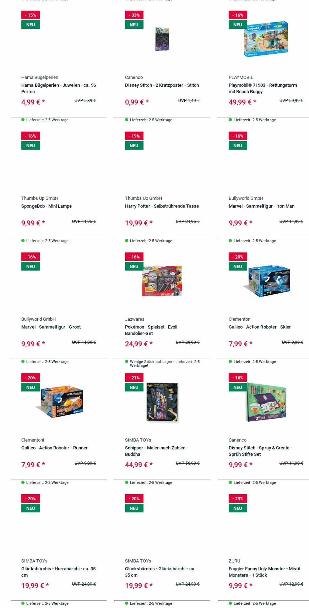 Prospekt Rofu Kinderland 18.08.2025 - 27.08.2025
