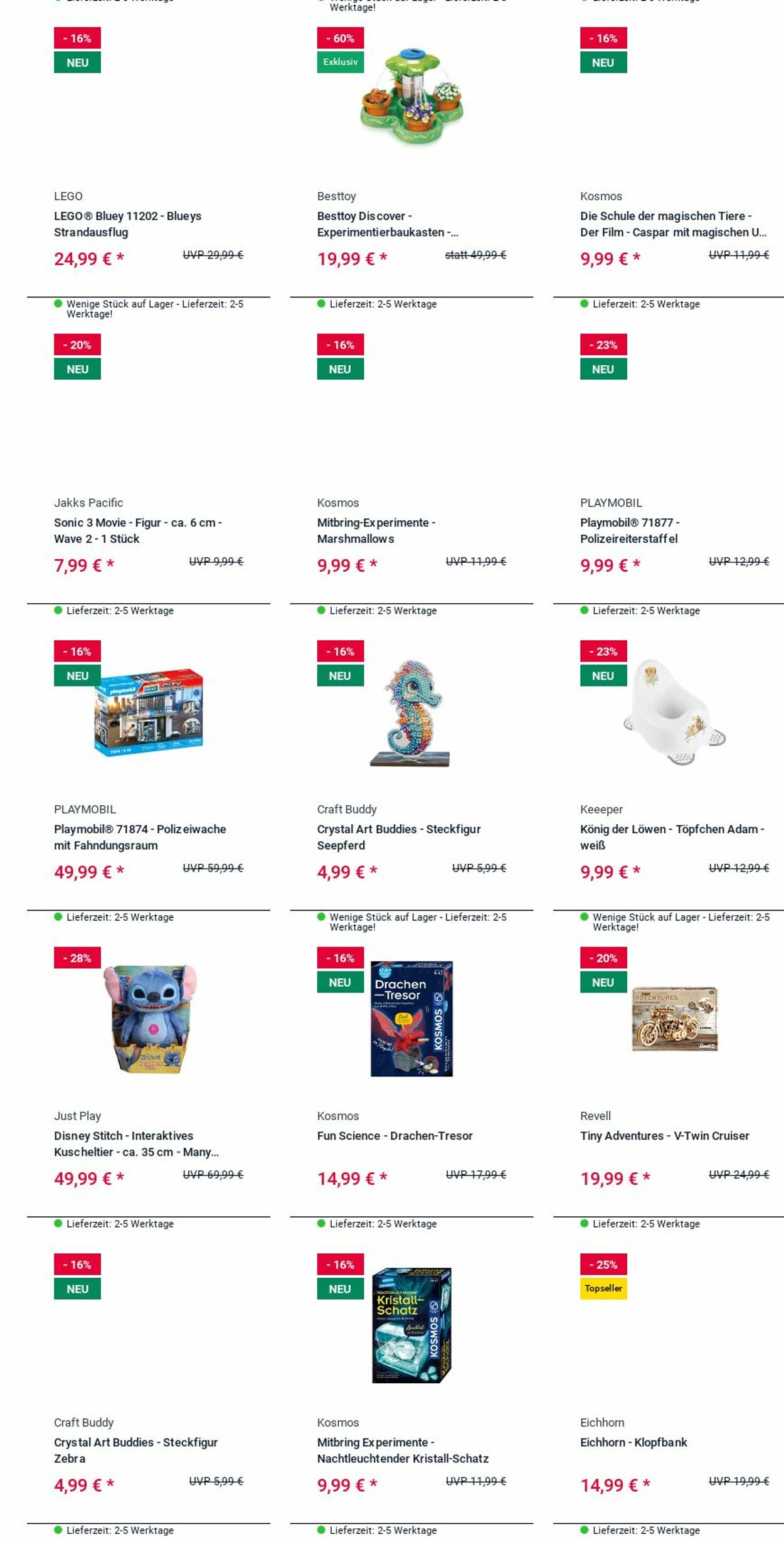 Prospekt Rofu Kinderland 01.09.2025 - 10.09.2025