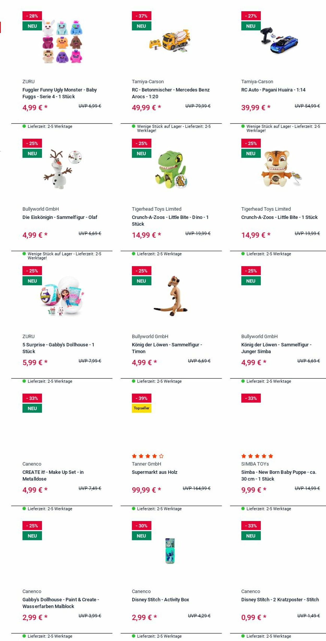 Prospekt Rofu Kinderland 01.09.2025 - 10.09.2025