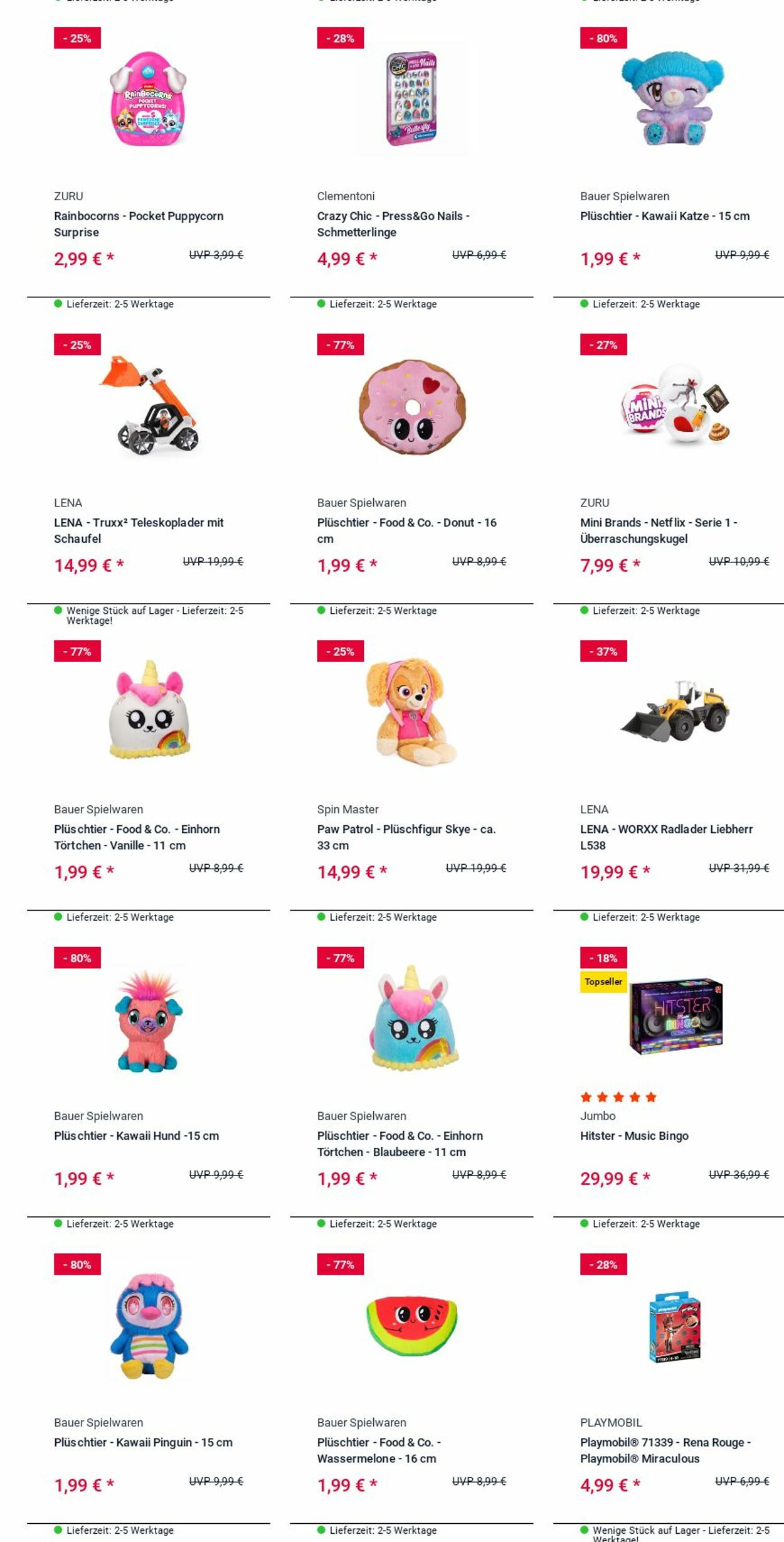 Prospekt Rofu Kinderland 01.09.2025 - 10.09.2025