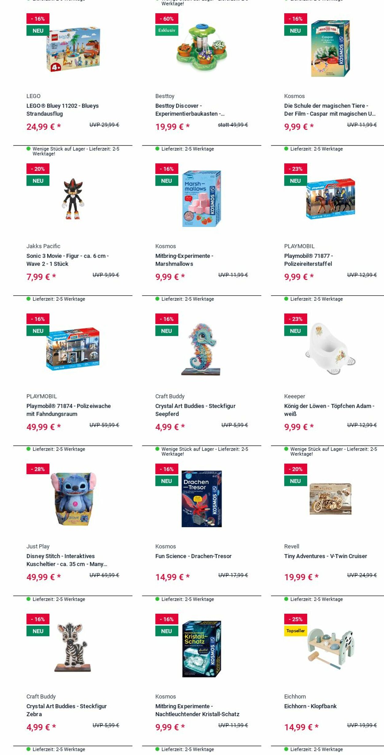 Prospekt Rofu Kinderland 01.09.2025 - 10.09.2025