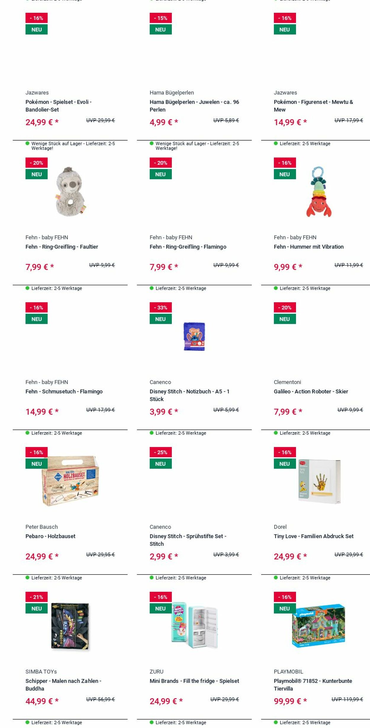 Prospekt Rofu Kinderland 01.09.2025 - 10.09.2025