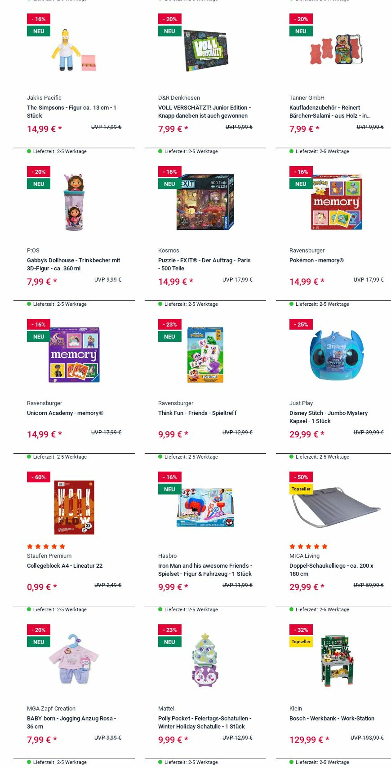 Prospekt Rofu Kinderland 01.09.2025 - 10.09.2025