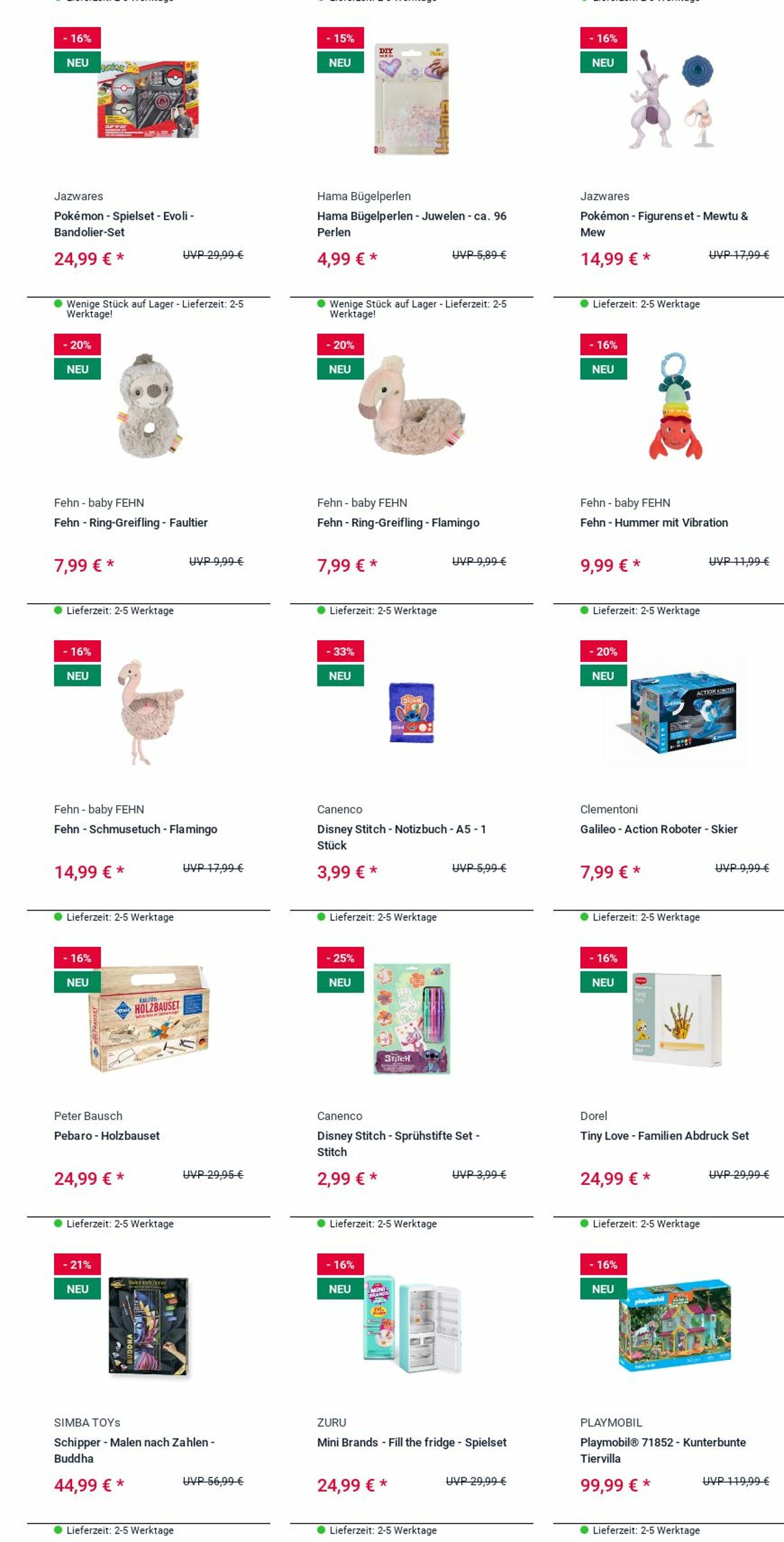 Prospekt Rofu Kinderland 01.09.2025 - 10.09.2025