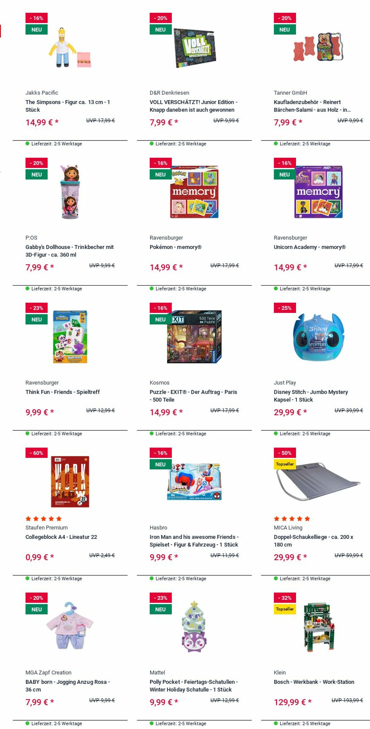 Prospekt Rofu Kinderland 01.09.2025 - 10.09.2025
