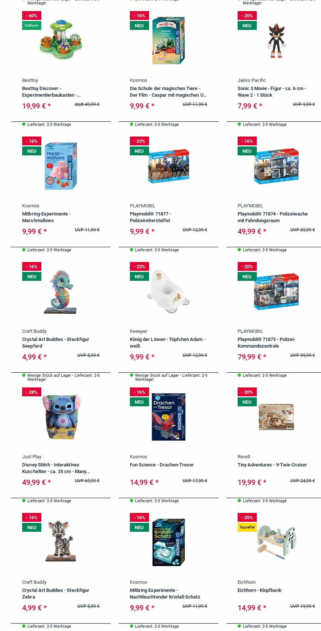 Prospekt Rofu Kinderland 01.09.2025 - 10.09.2025