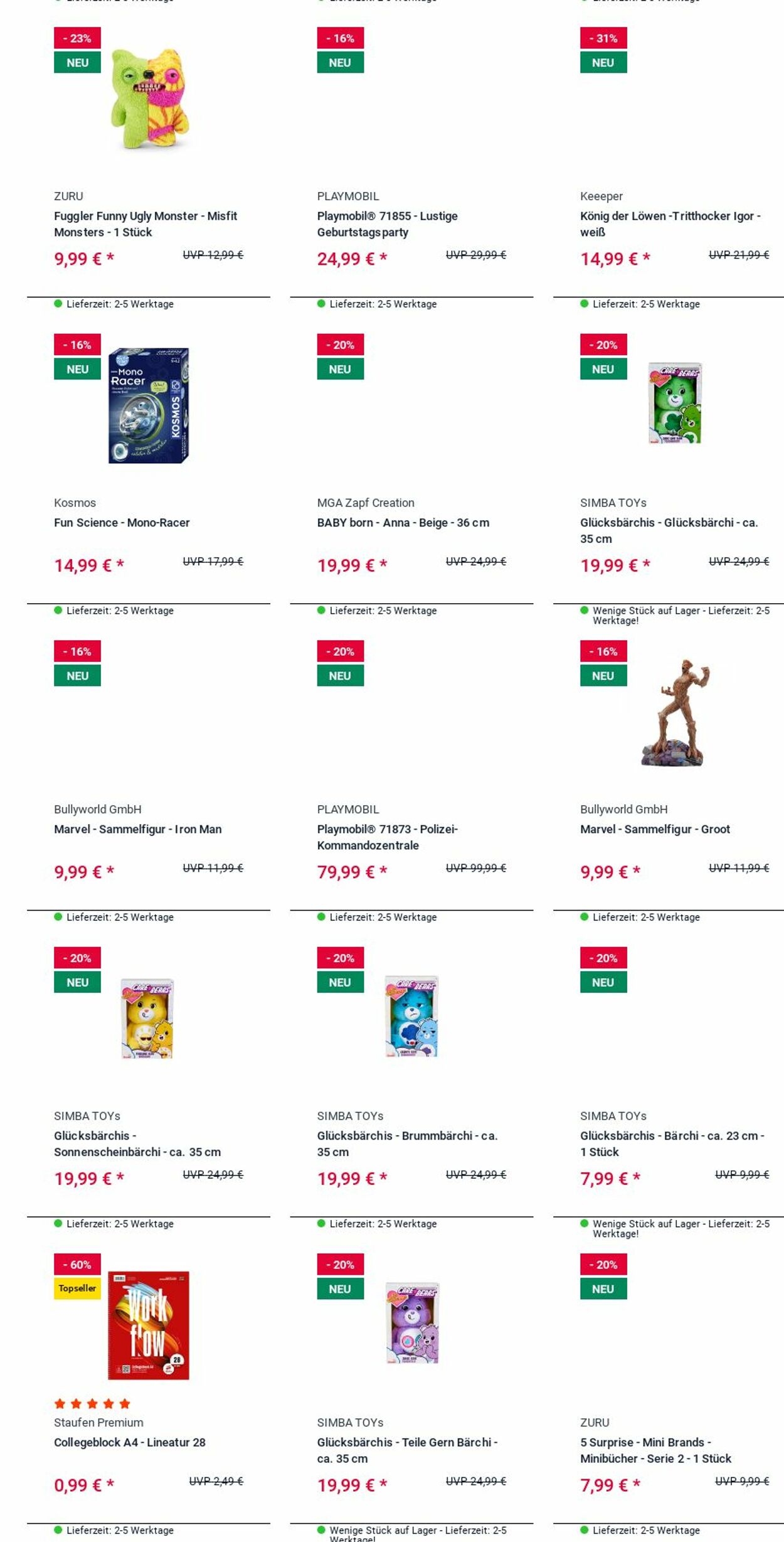 Prospekt Rofu Kinderland 01.09.2025 - 10.09.2025