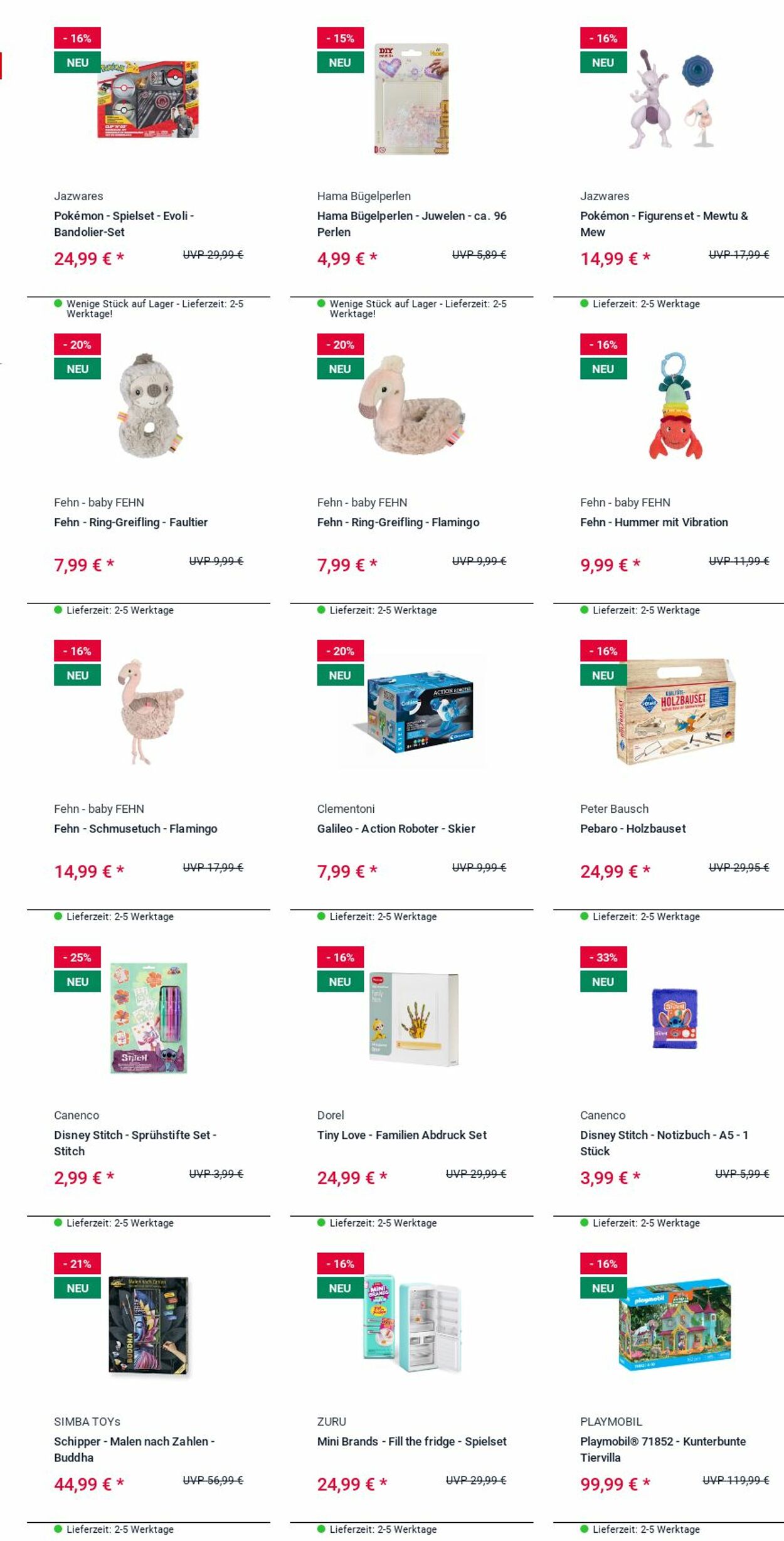 Prospekt Rofu Kinderland 01.09.2025 - 10.09.2025