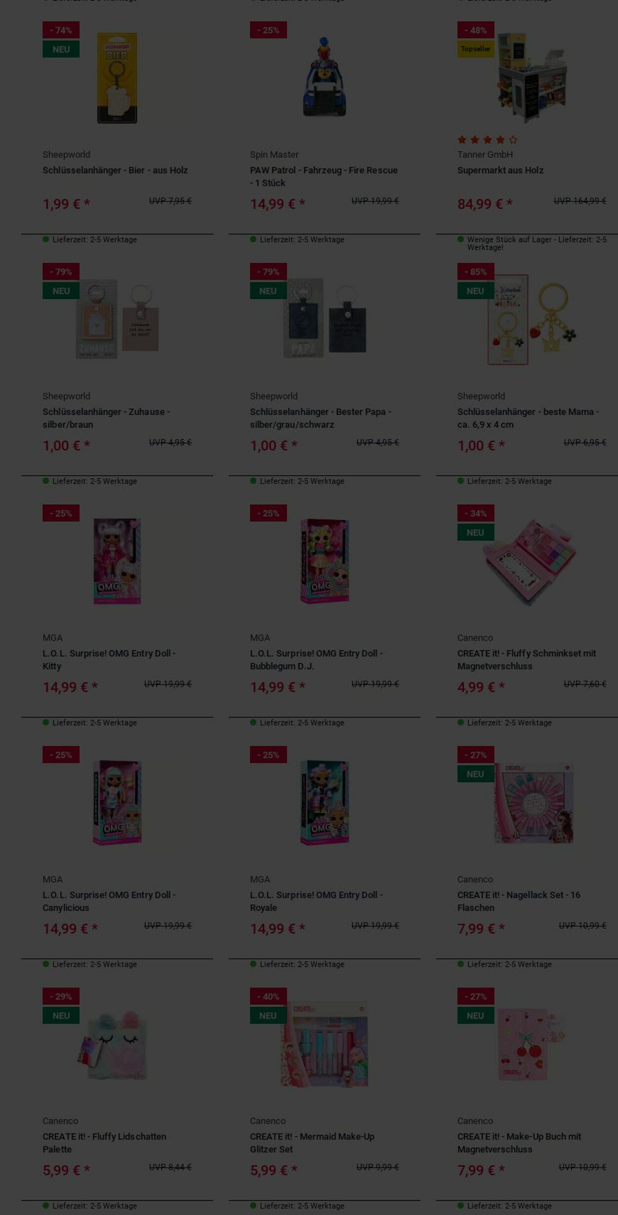Prospekt Rofu Kinderland 05.01.2026 - 14.01.2026