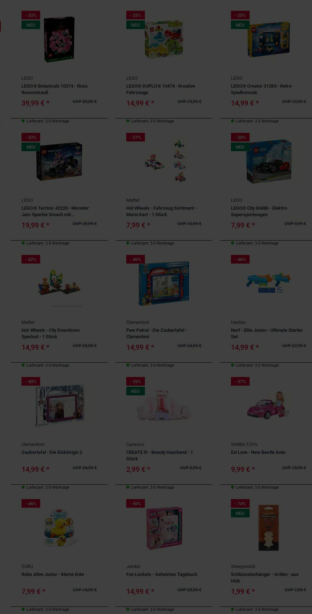 Prospekt Rofu Kinderland 05.01.2026 - 14.01.2026