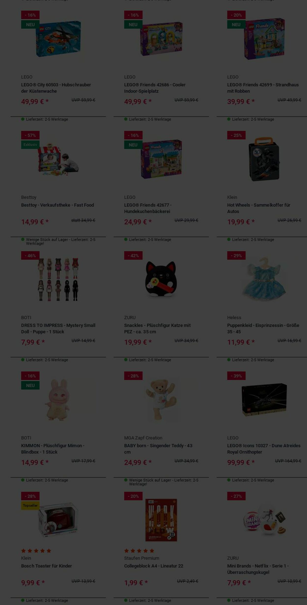 Prospekt Rofu Kinderland 05.01.2026 - 14.01.2026