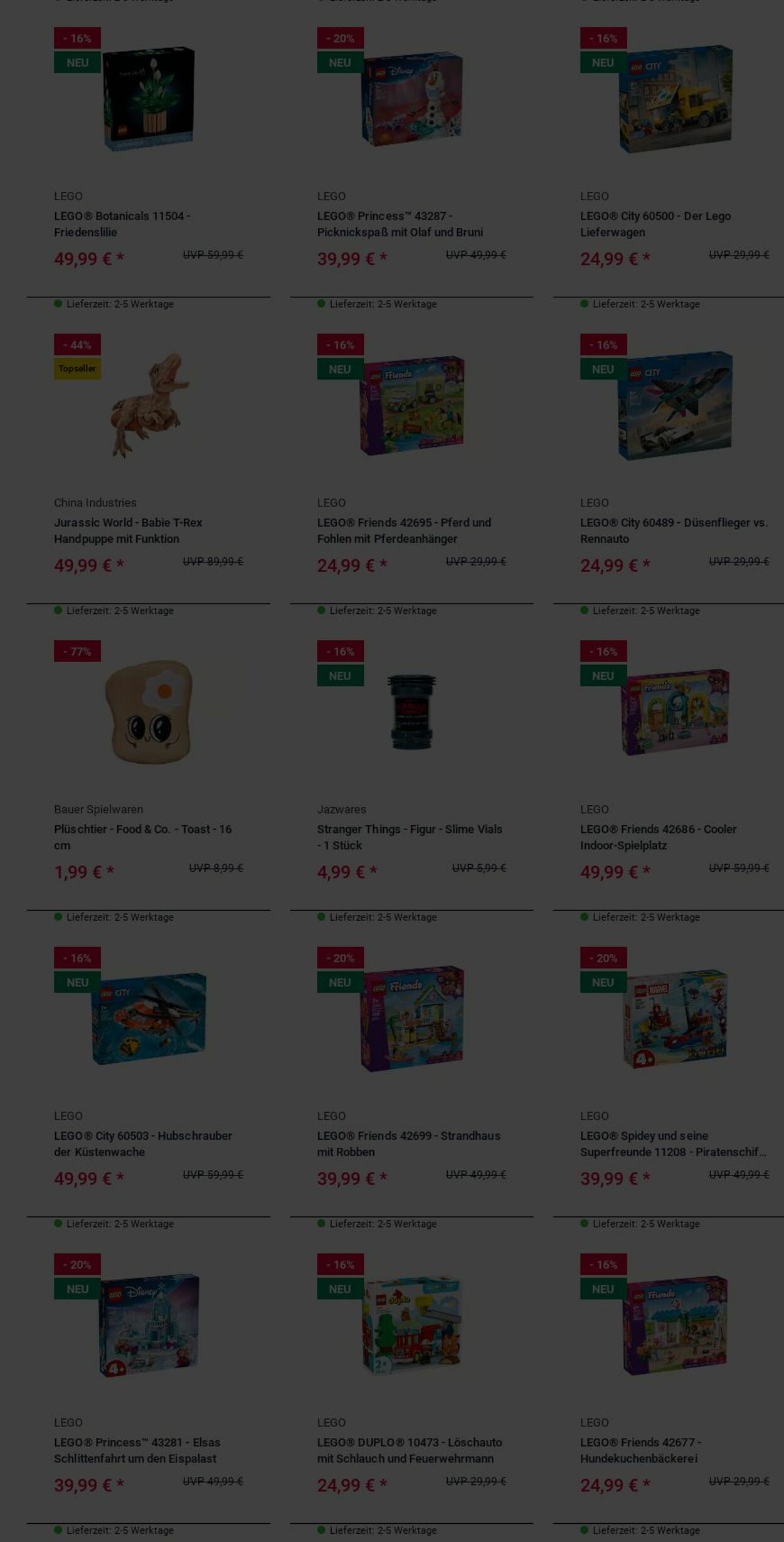 Prospekt Rofu Kinderland 29.12.2025 - 07.01.2026