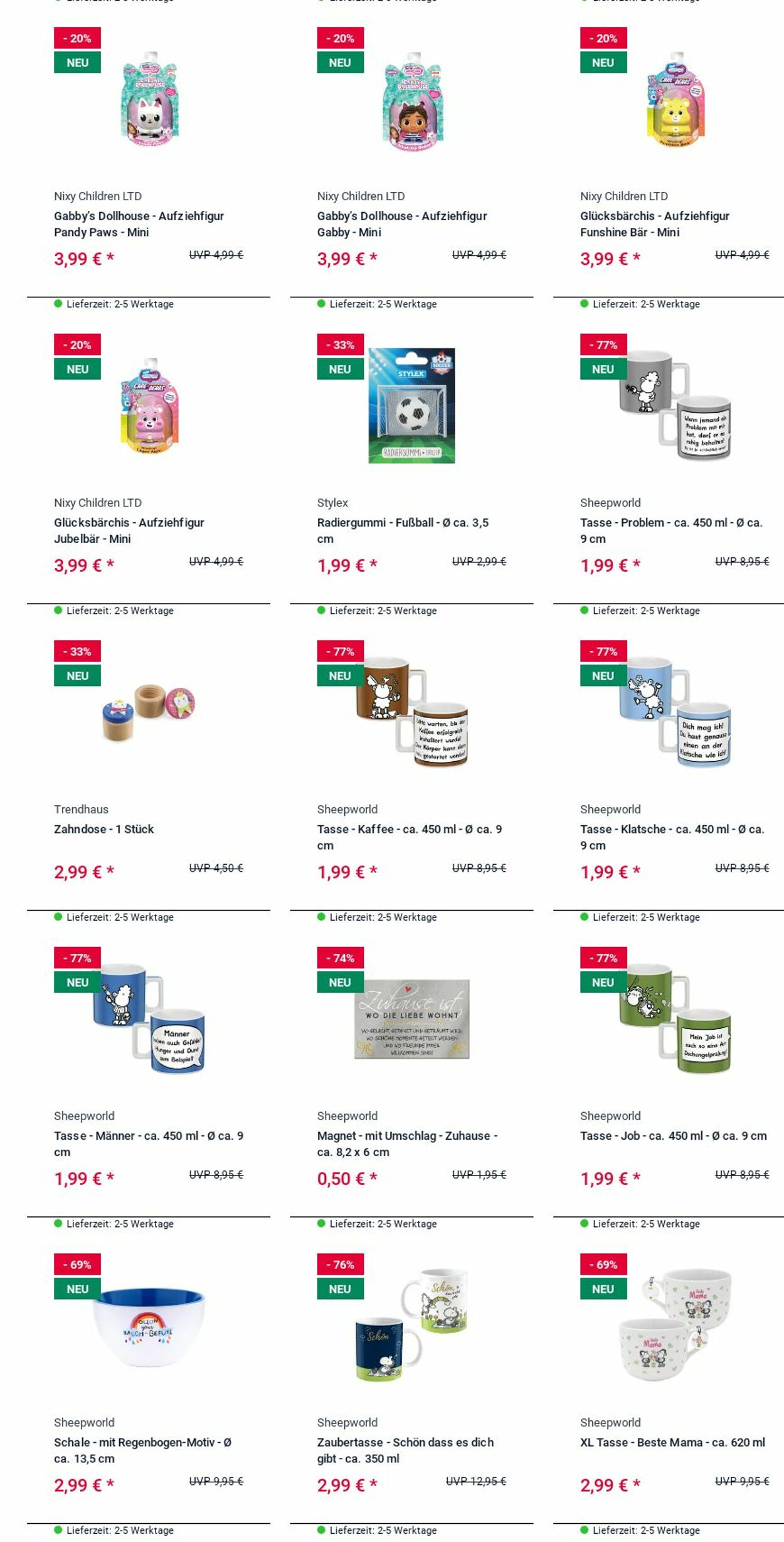 Prospekt Rofu Kinderland 29.12.2025 - 07.01.2026