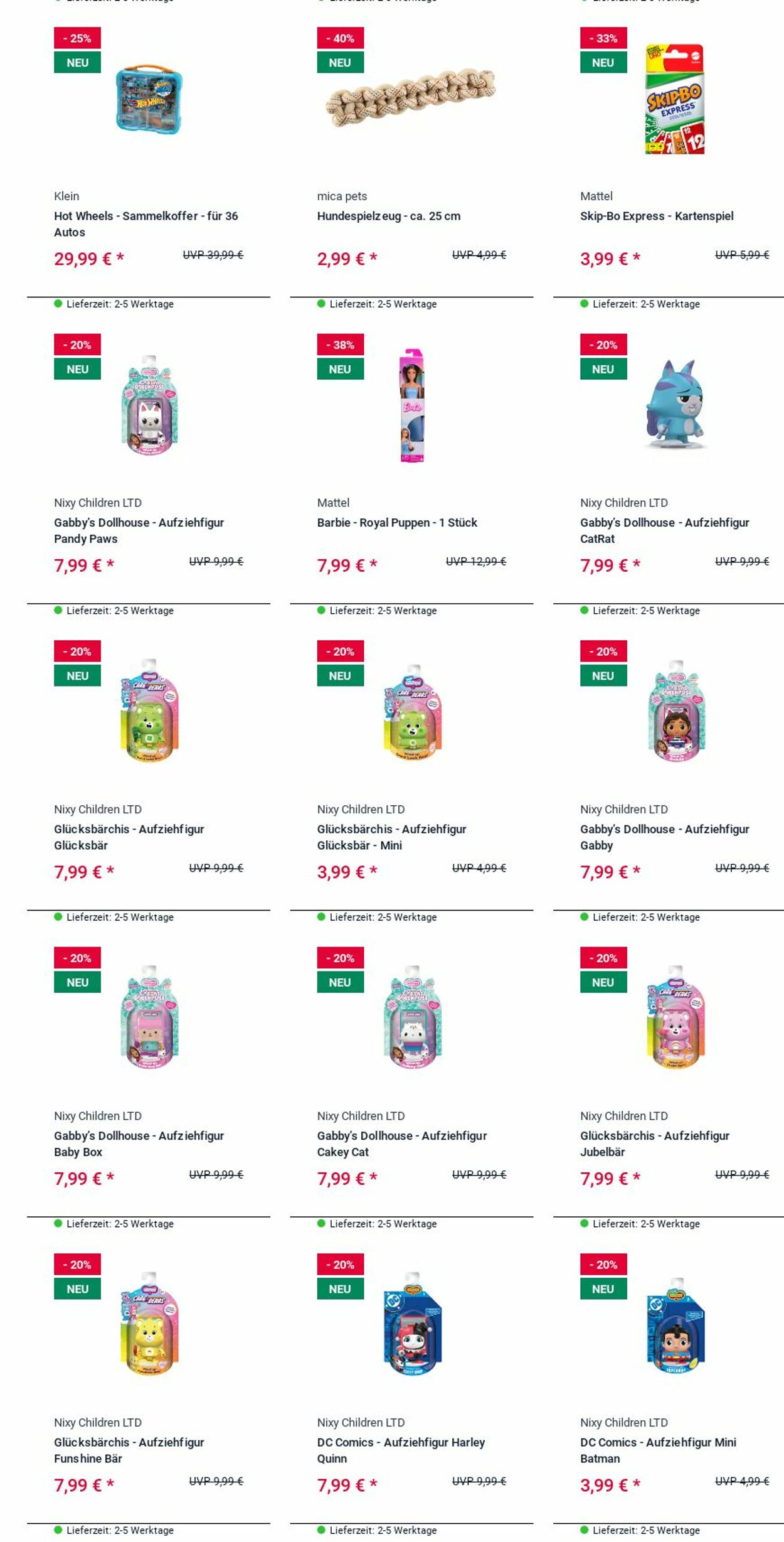 Prospekt Rofu Kinderland 29.12.2025 - 07.01.2026