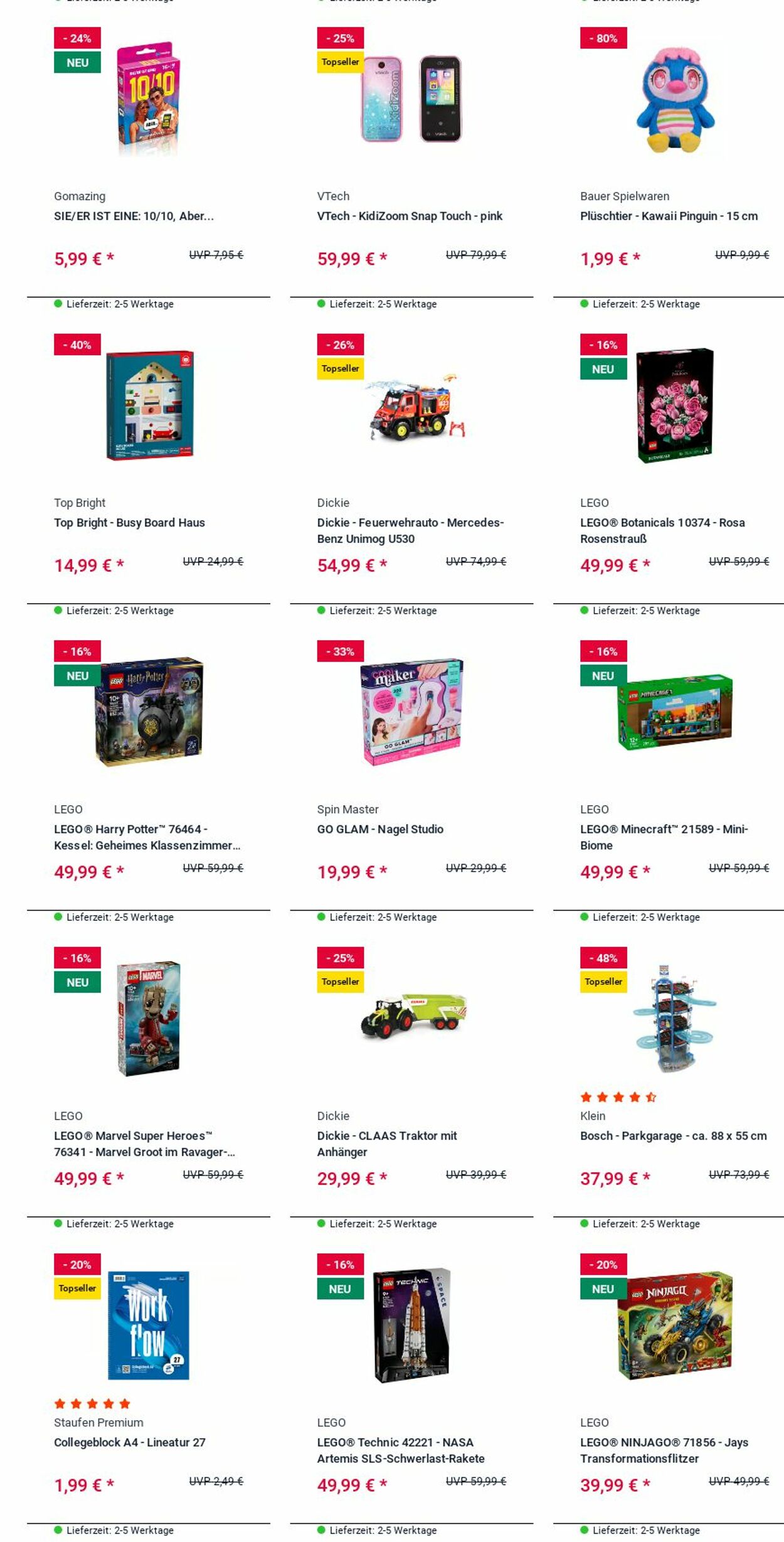 Prospekt Rofu Kinderland 29.12.2025 - 07.01.2026