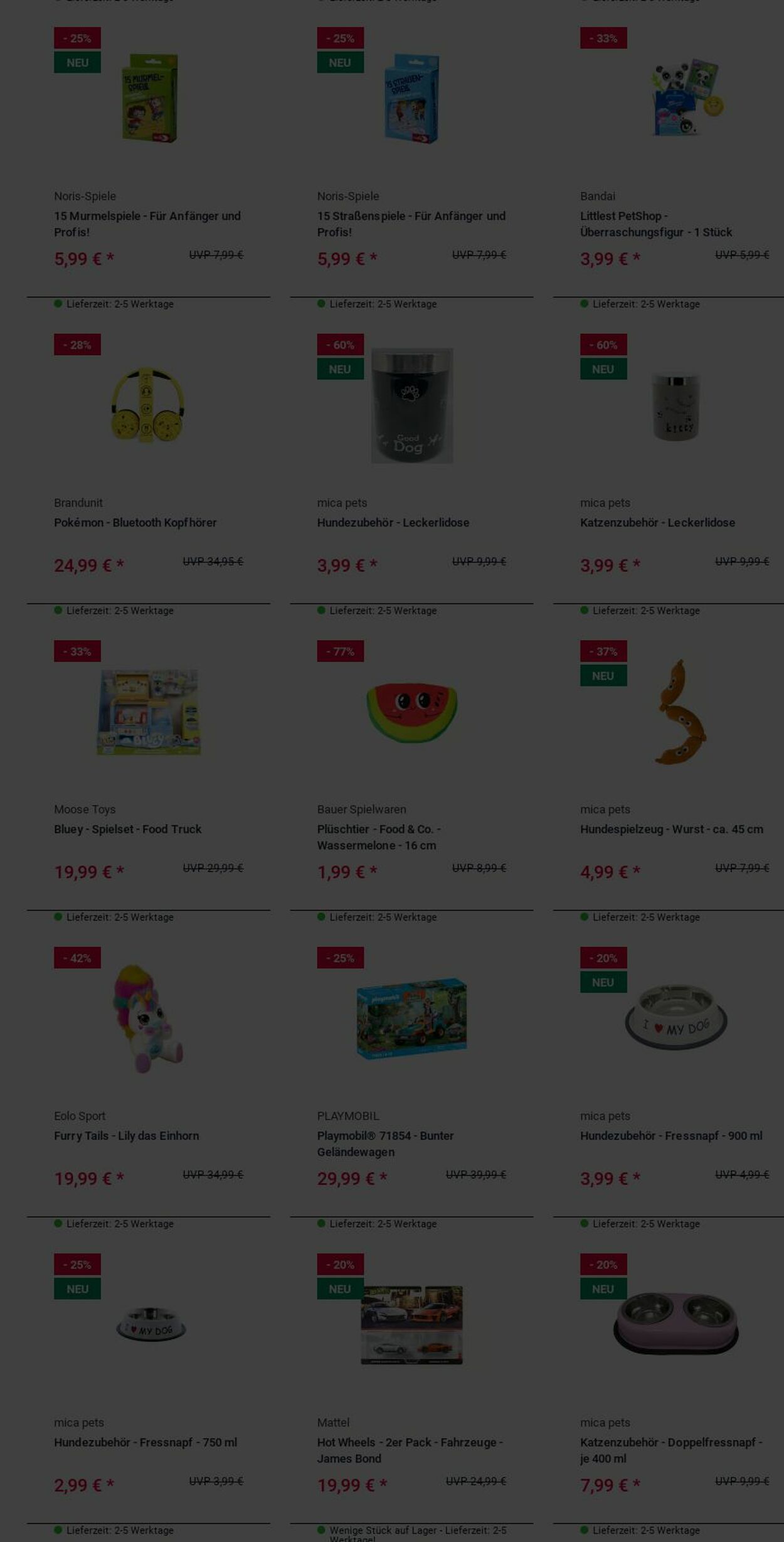 Prospekt Rofu Kinderland 29.12.2025 - 07.01.2026
