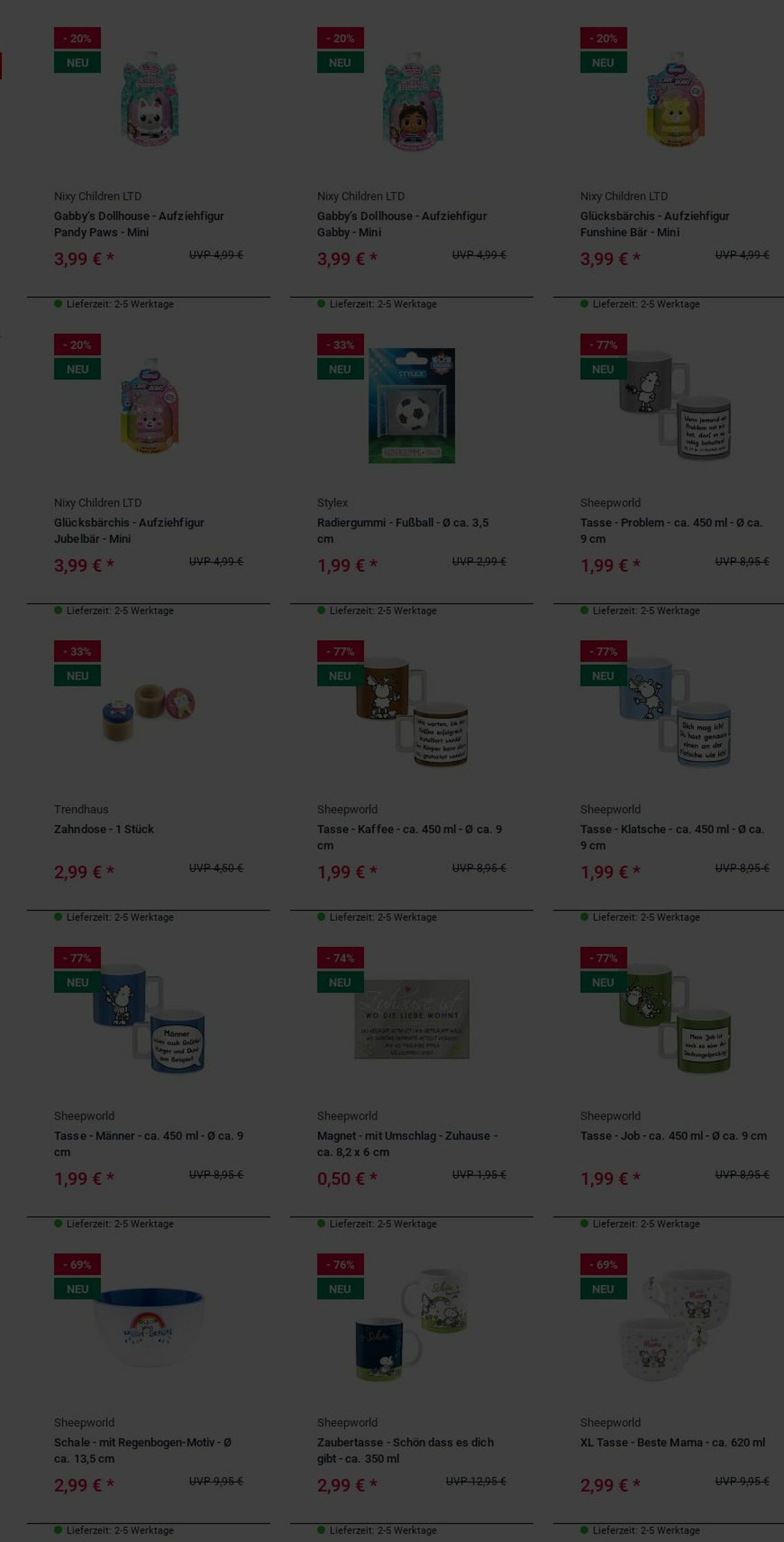 Prospekt Rofu Kinderland 29.12.2025 - 07.01.2026