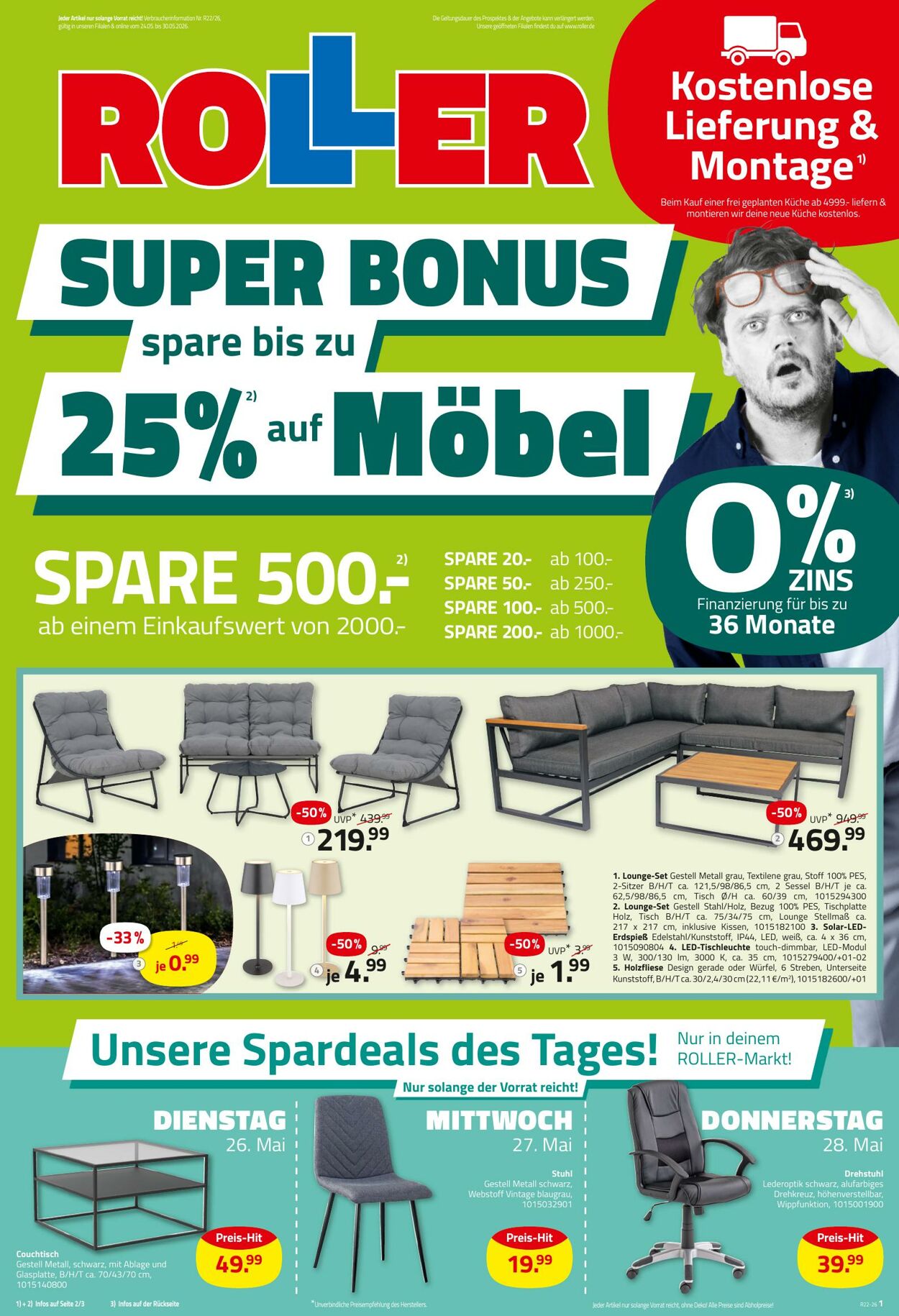 Roller Wöchentliche Prospekte