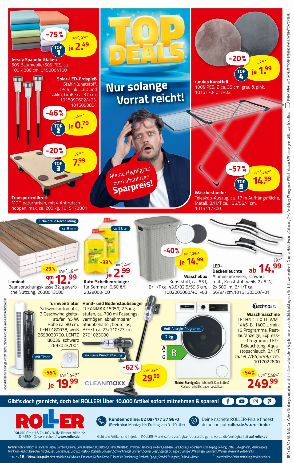 Prospekt Roller 20.07.2025 - 26.07.2025