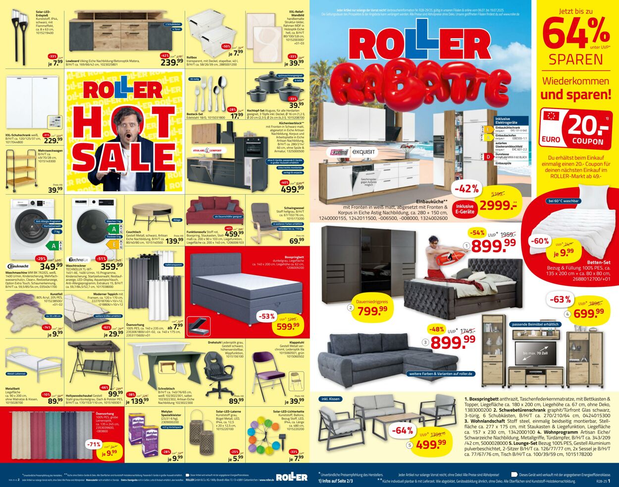 Prospekt Roller 06.07.2025 - 19.07.2025