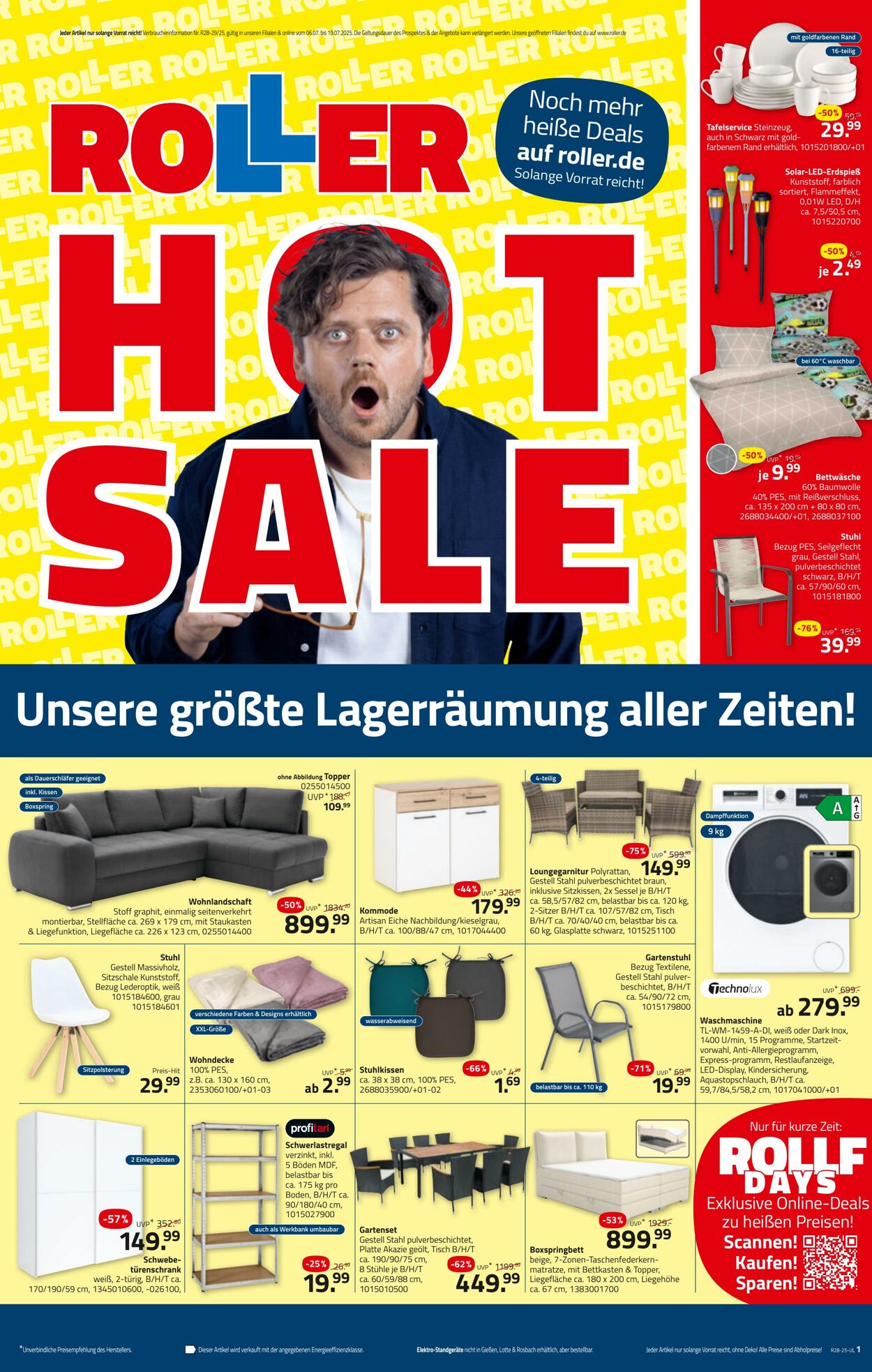 Prospekt Roller 06.07.2025 - 19.07.2025
