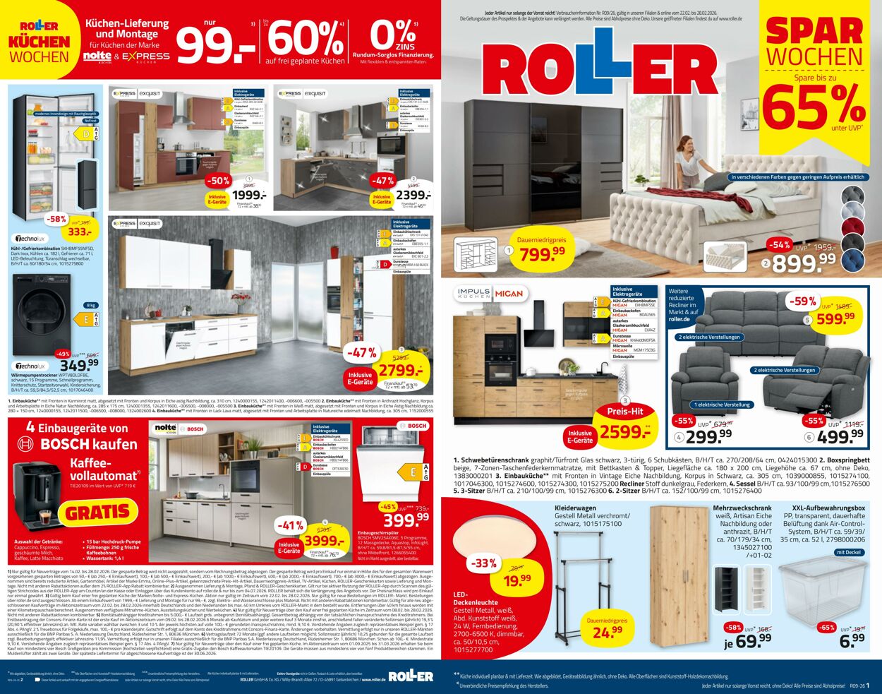 Prospekt Roller 22.02.2026 - 28.02.2026