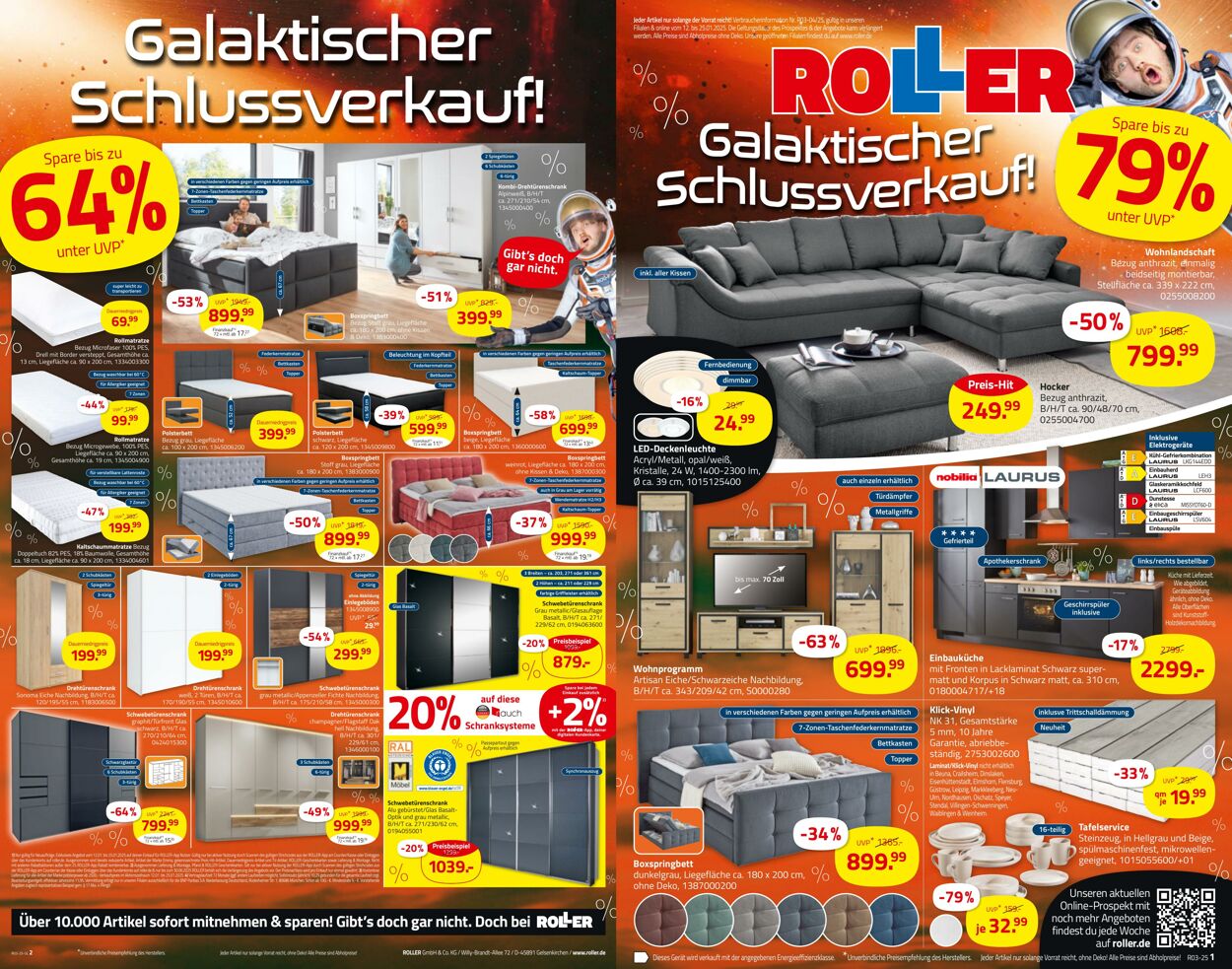 Prospekt Roller 12.01.2025 - 25.01.2025