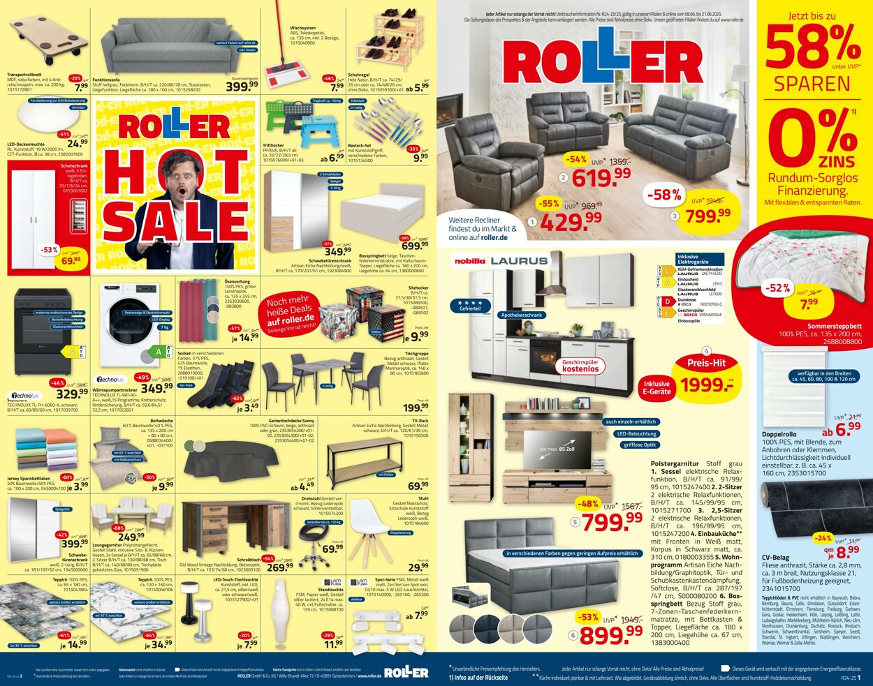 Prospekt Roller 08.06.2025 - 21.06.2025