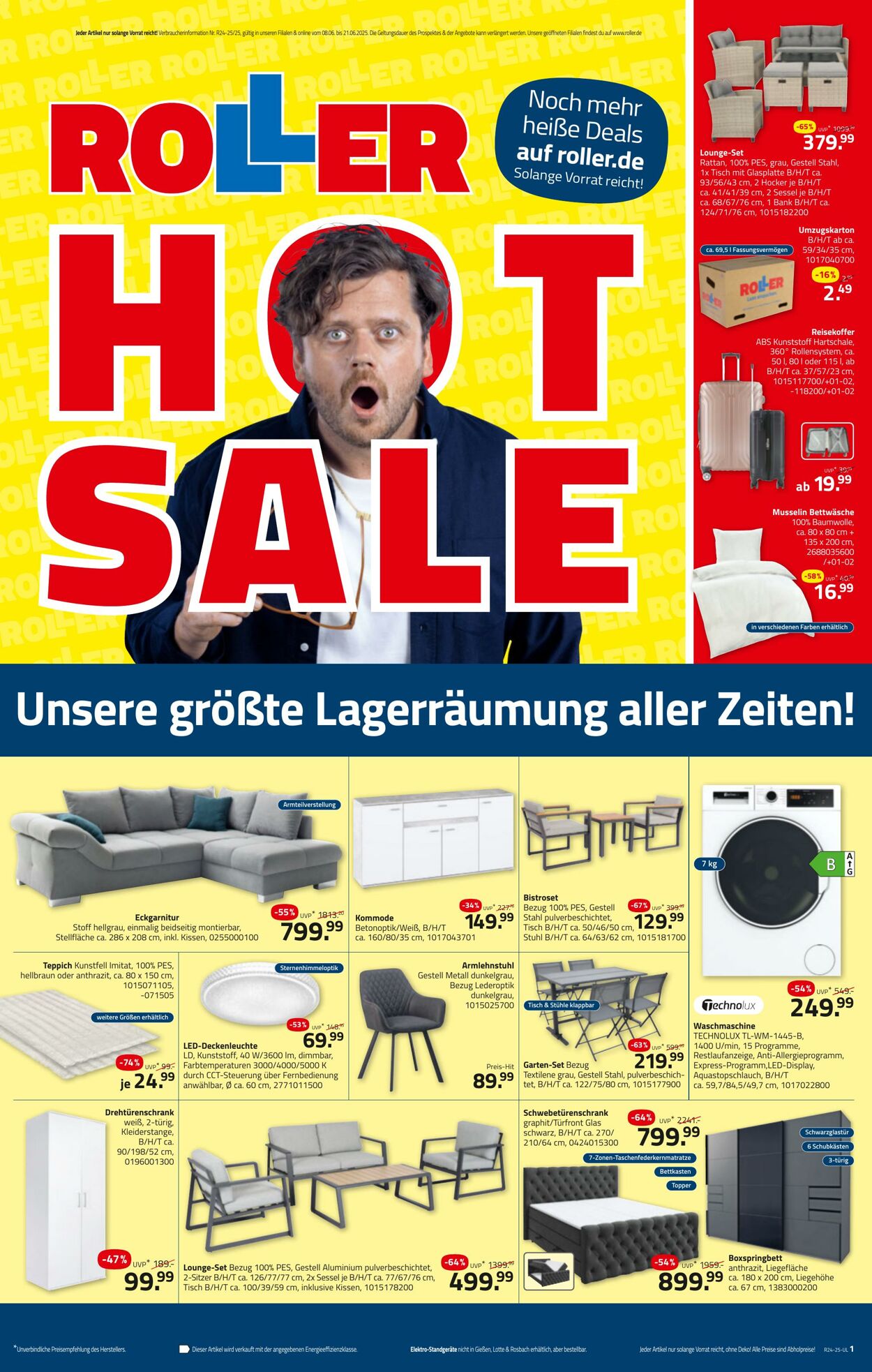 Prospekt Roller 08.06.2025 - 21.06.2025