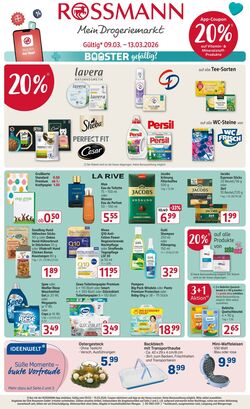 Prospekt Rossmann 09.03.2026 - 14.03.2026